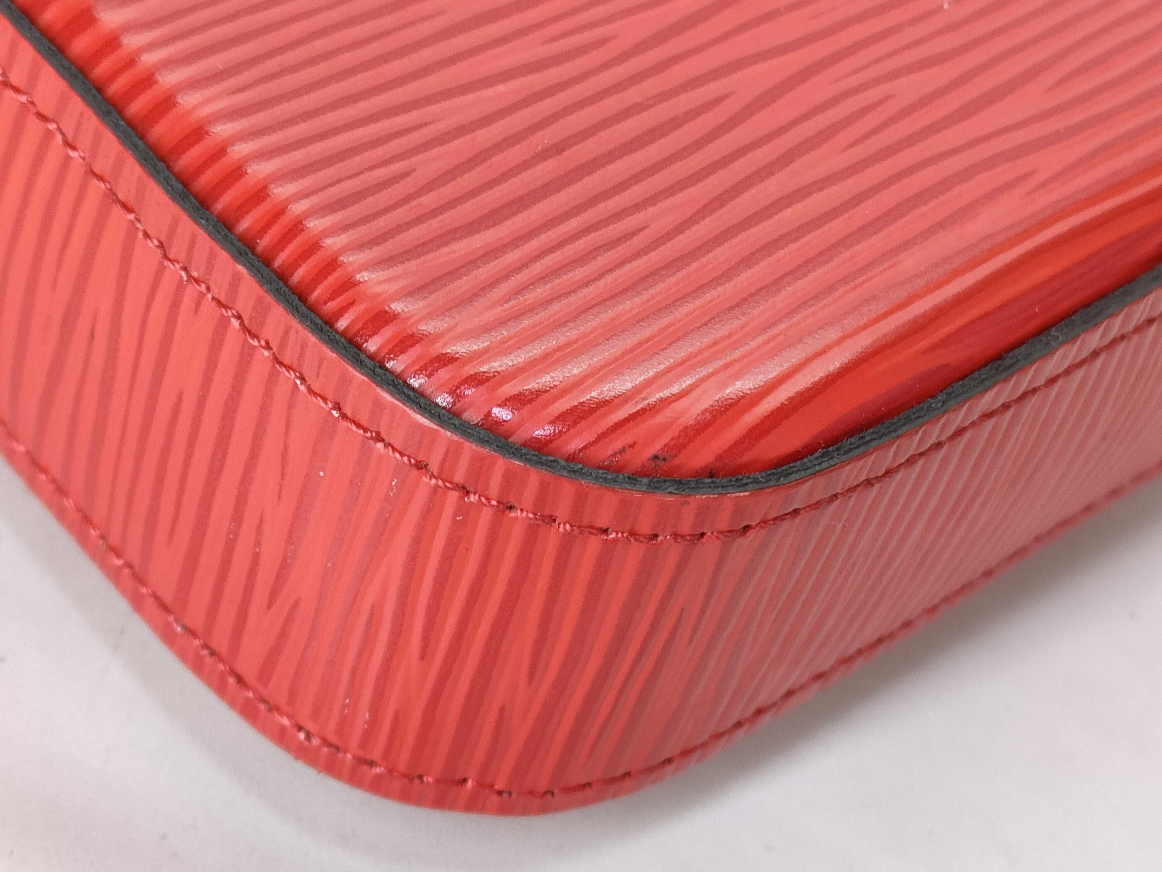 Epi Leather Pochette Felicie M41559 Red Shoulder Bag — view 6