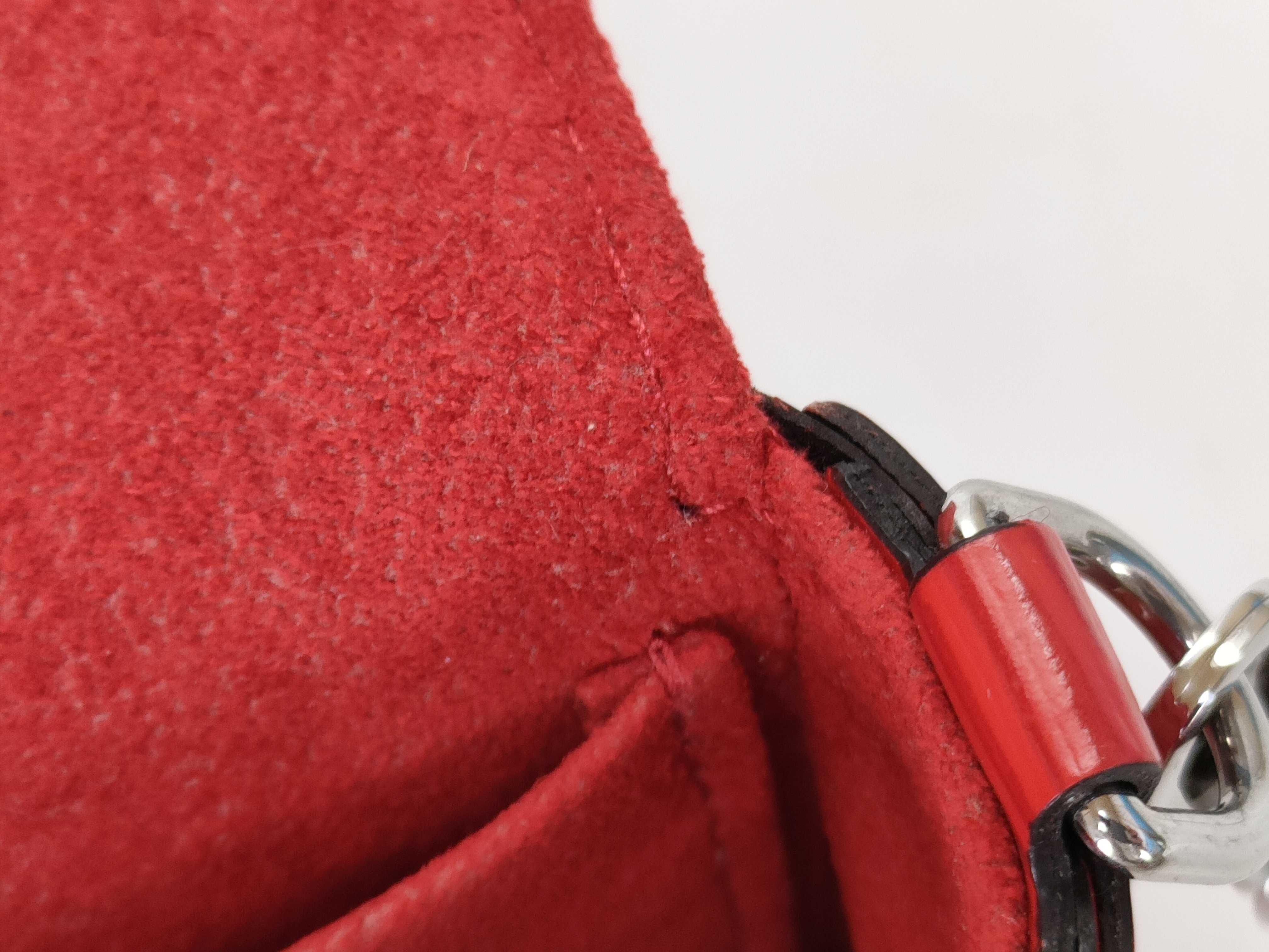 Epi Leather Pochette Felicie M41559 Red Shoulder Bag — view 9