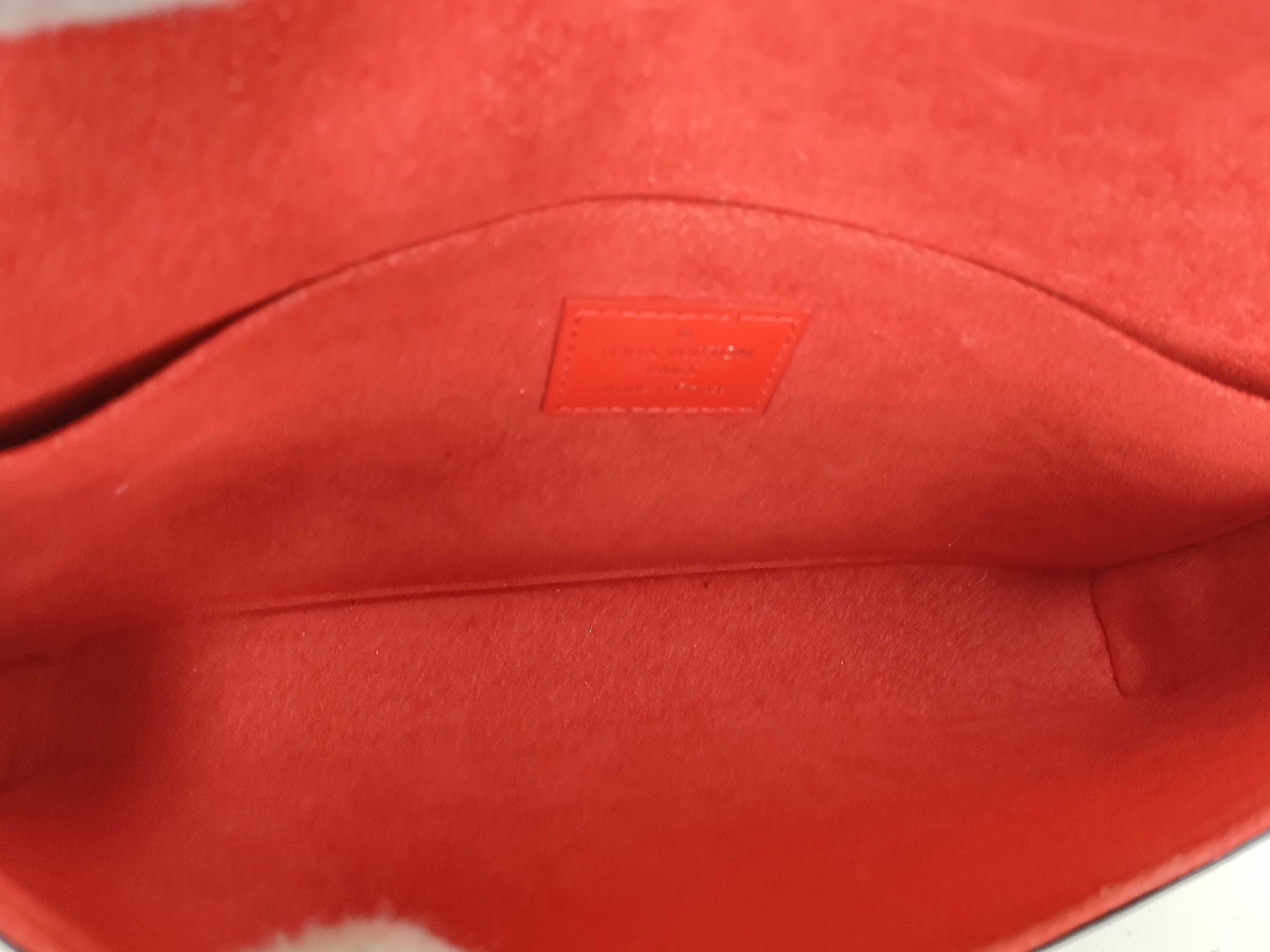 Epi Leather Pochette Felicie M41559 Red Shoulder Bag — view 10