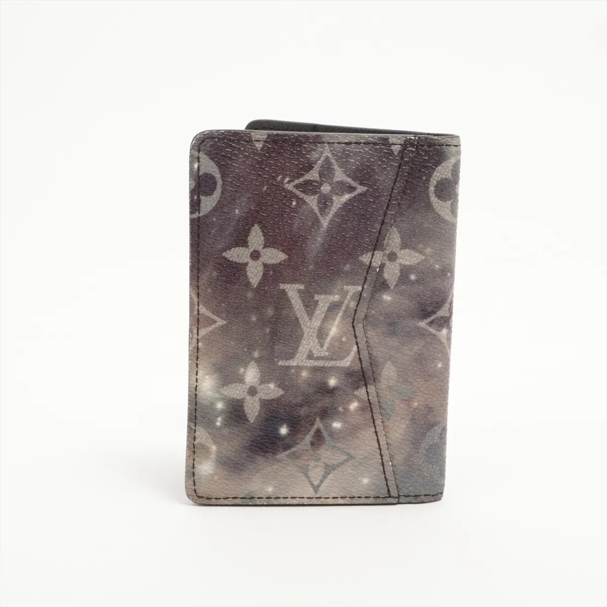 Monogram Galaxy Organizer de Poche M63873 TA5108 Black Card Case — view 2