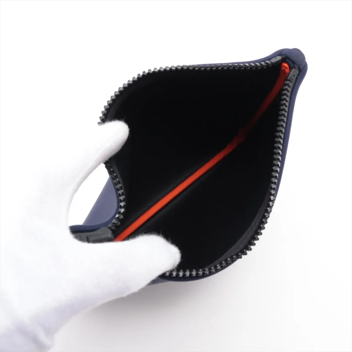 Trousse Flat PM Neoban Polyamide Pouch Navy — view 3