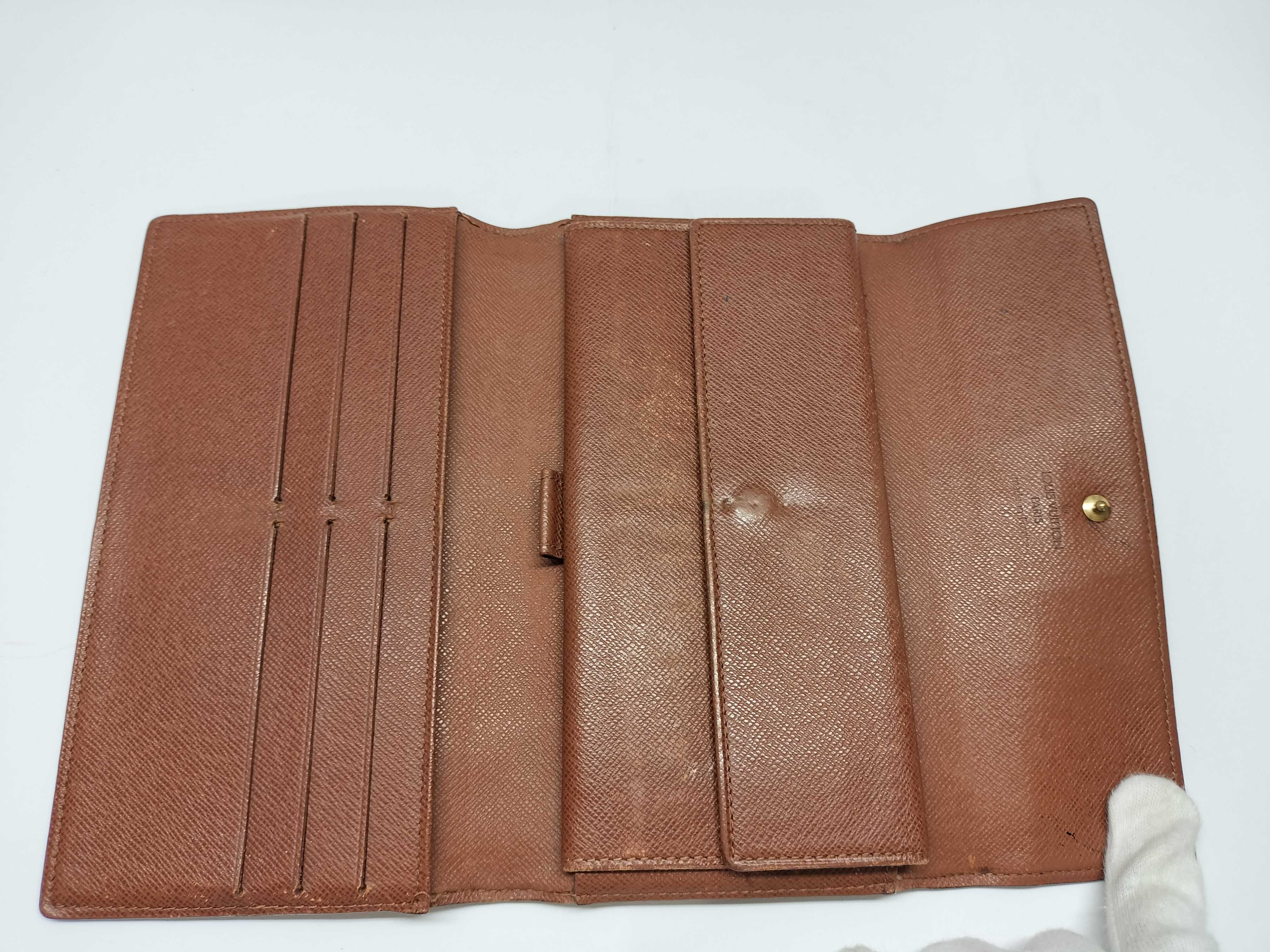 Monogram Portefeuille Sarah Wallet — view 9