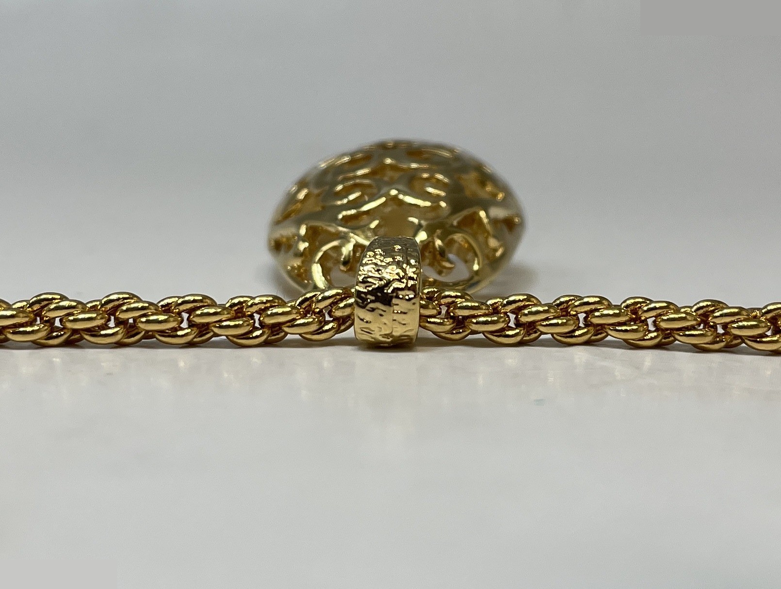 Necklace Pendant, Gold, Weight 26.5g, Total Length 46cm — view 4