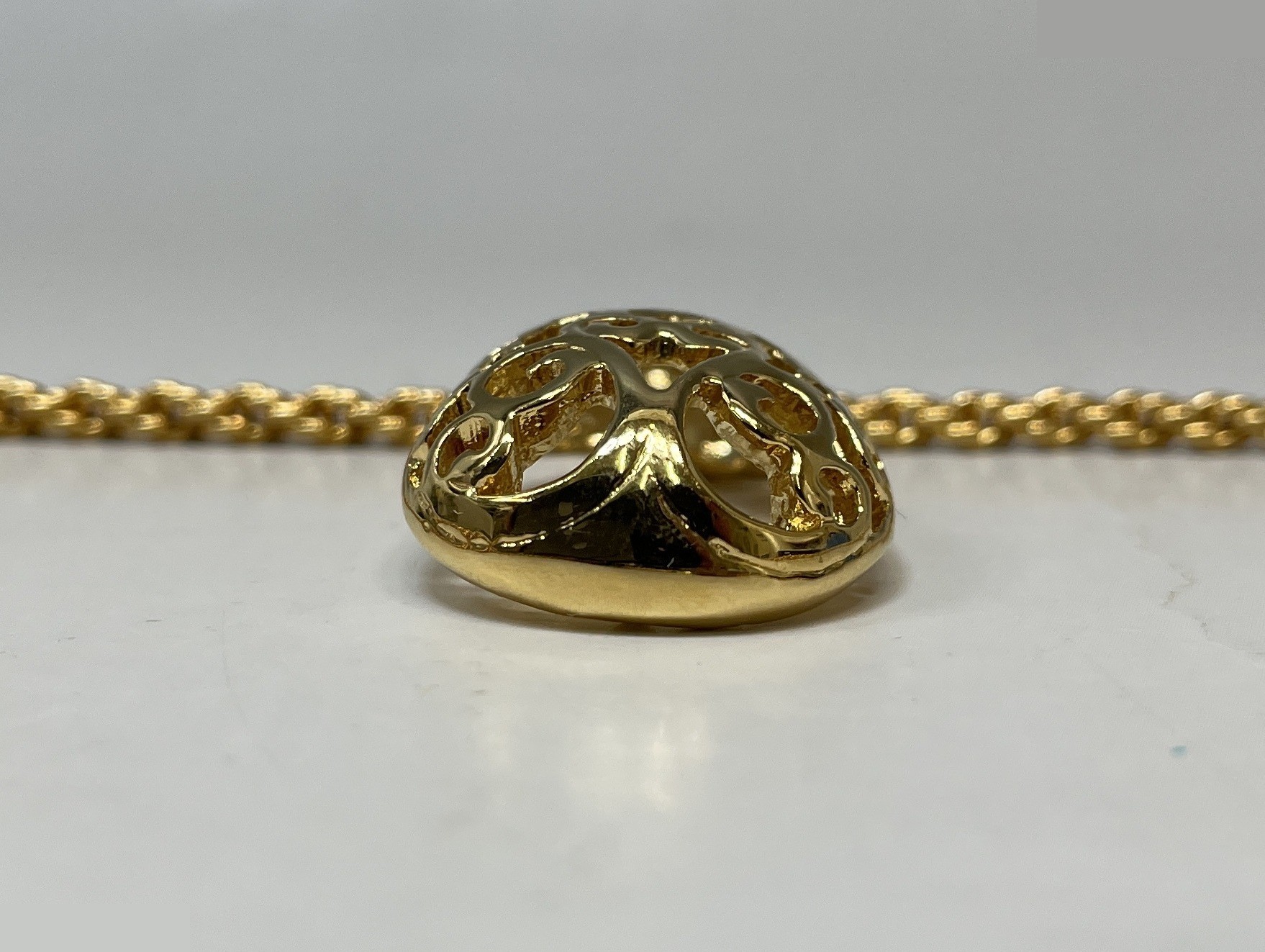 Necklace Pendant, Gold, Weight 26.5g, Total Length 46cm — view 5