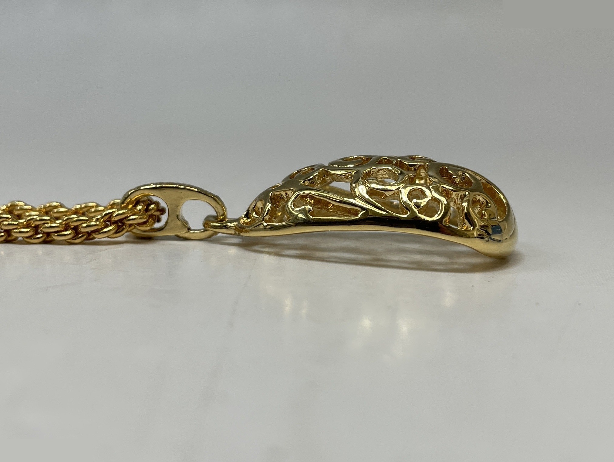 Necklace Pendant, Gold, Weight 26.5g, Total Length 46cm — view 6