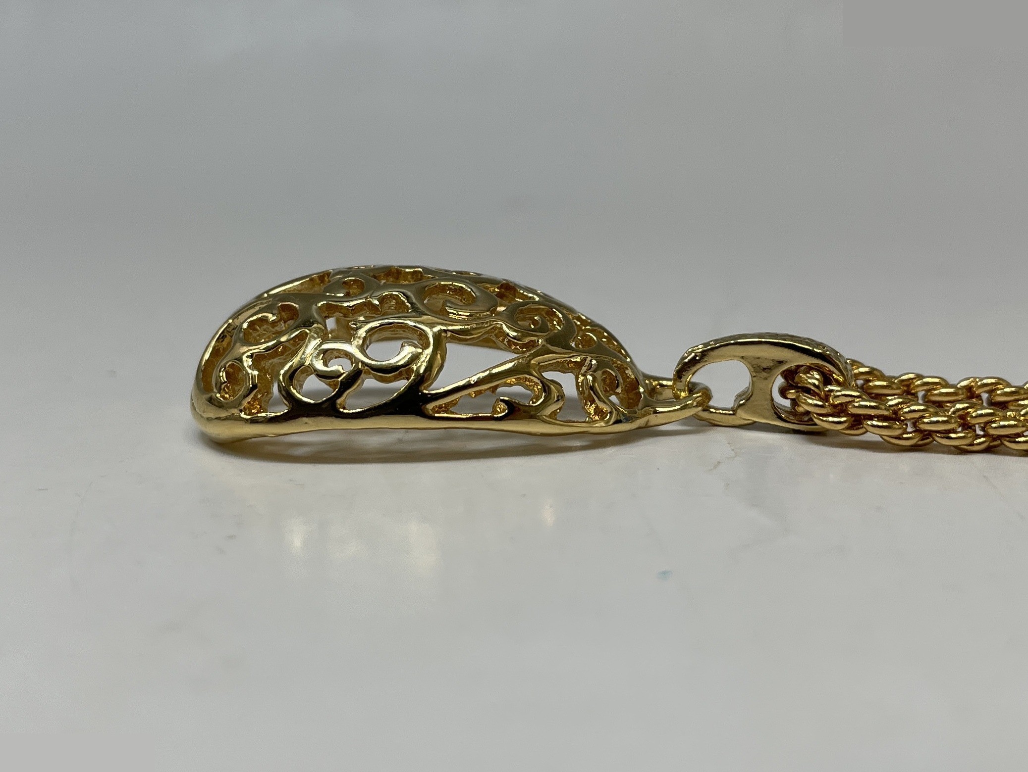 Necklace Pendant, Gold, Weight 26.5g, Total Length 46cm — view 7