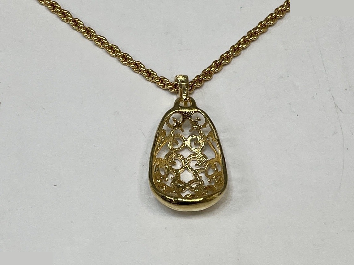 Necklace Pendant, Gold, Weight 26.5g, Total Length 46cm — view 8