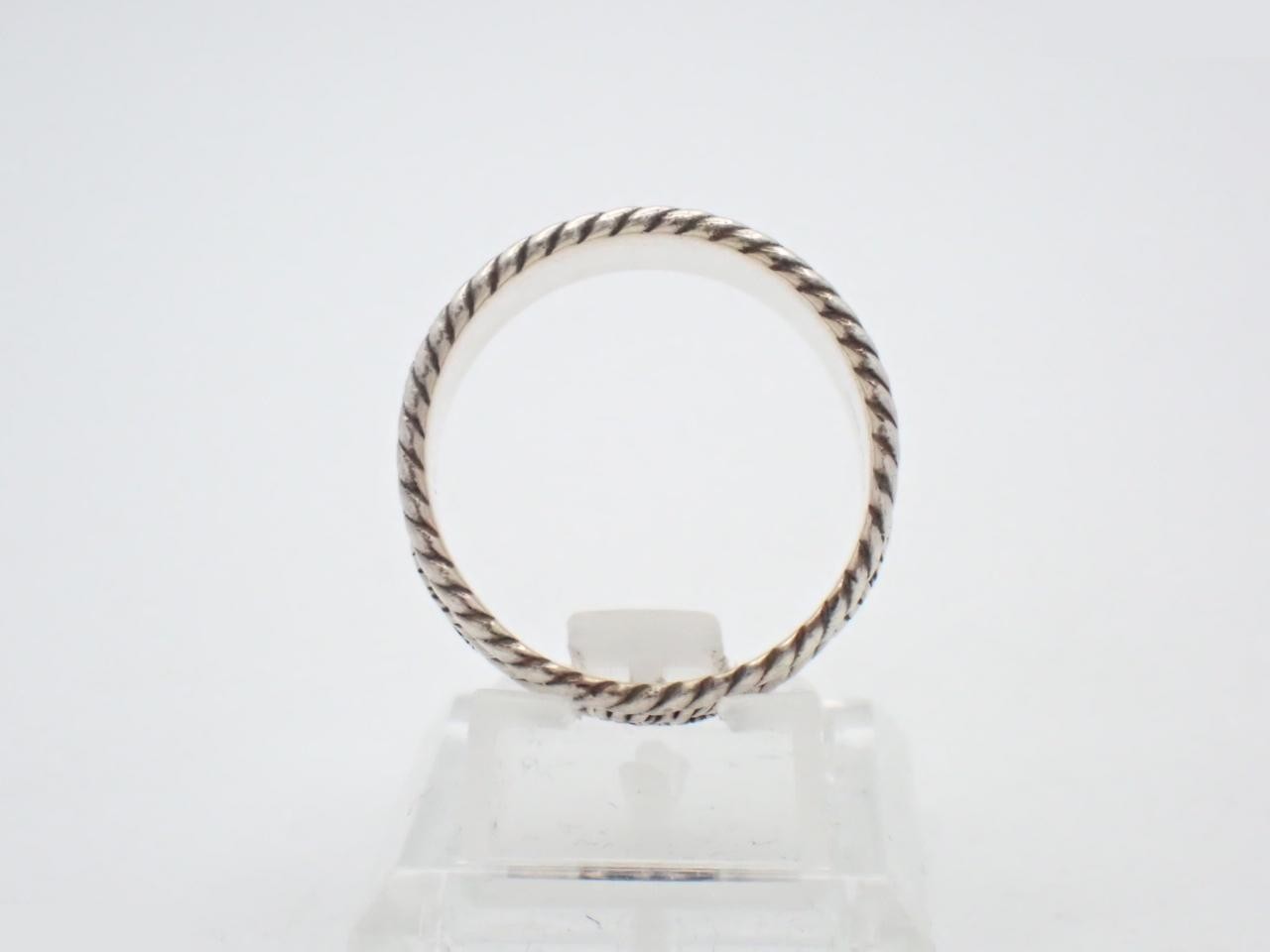 Double G Ring, SV925, 6.6g, Size #19.5 — view 3