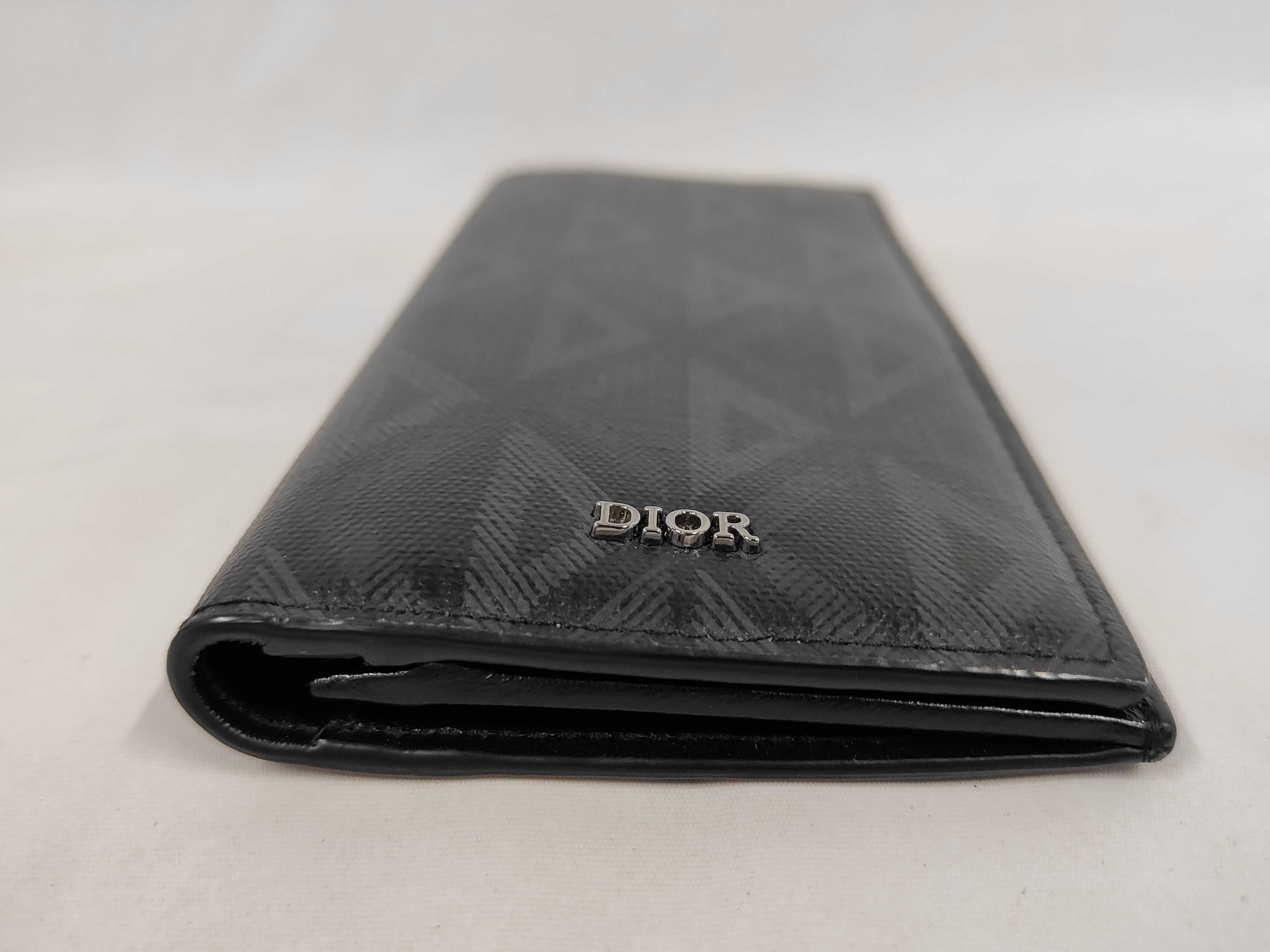 CD Diamond Vertical Long Wallet — view 5