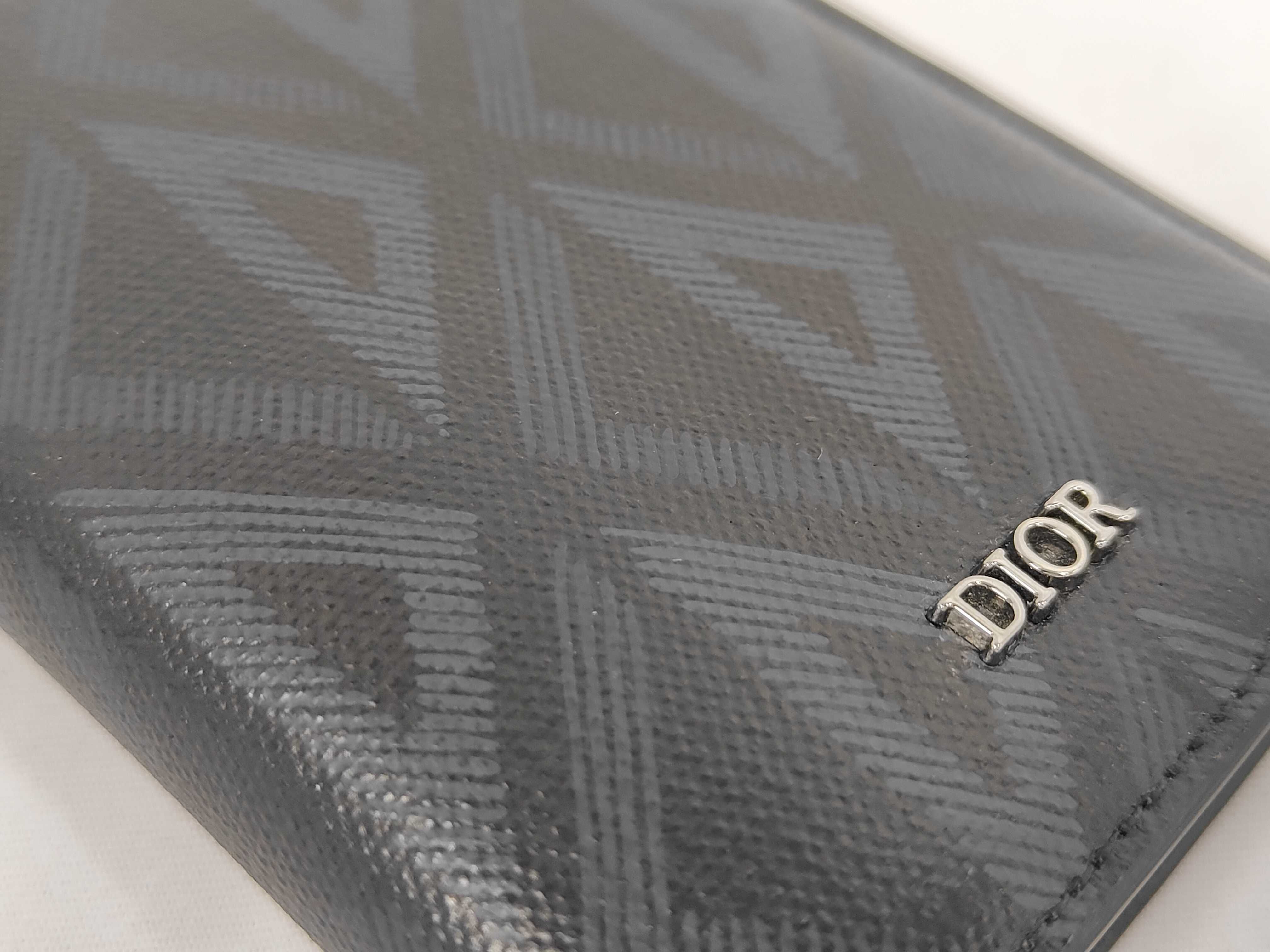 CD Diamond Vertical Long Wallet — view 10