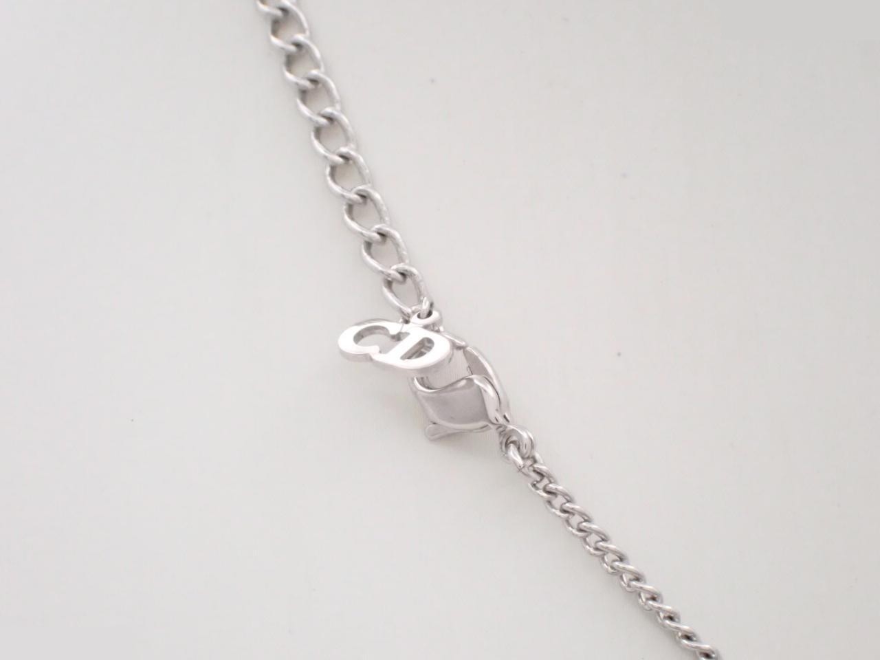 Other lines: Precious metal necklace, logo charm, silver, chain approximately 42cm — view 2