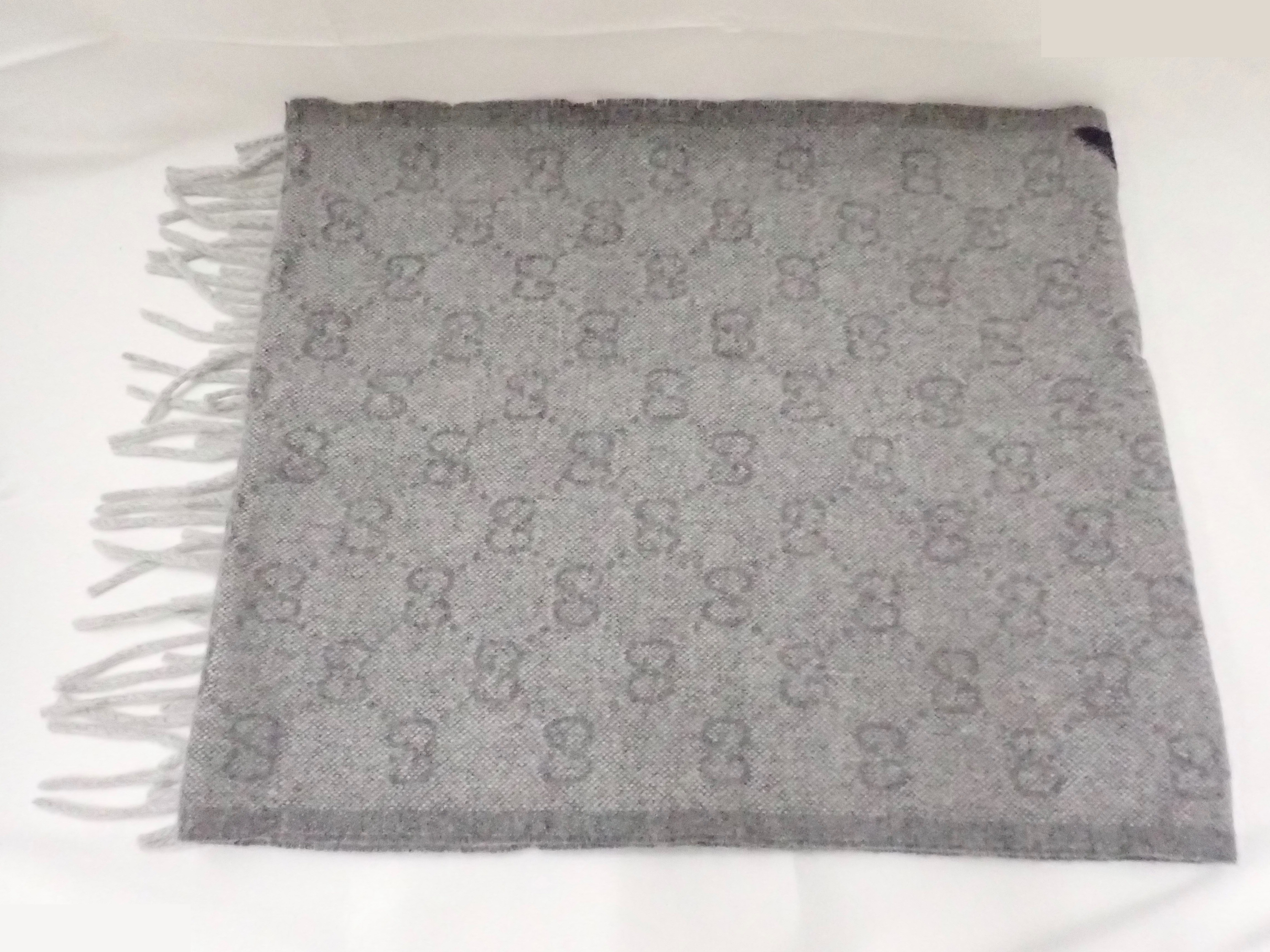 570603 Scarf GG Wool — view 2