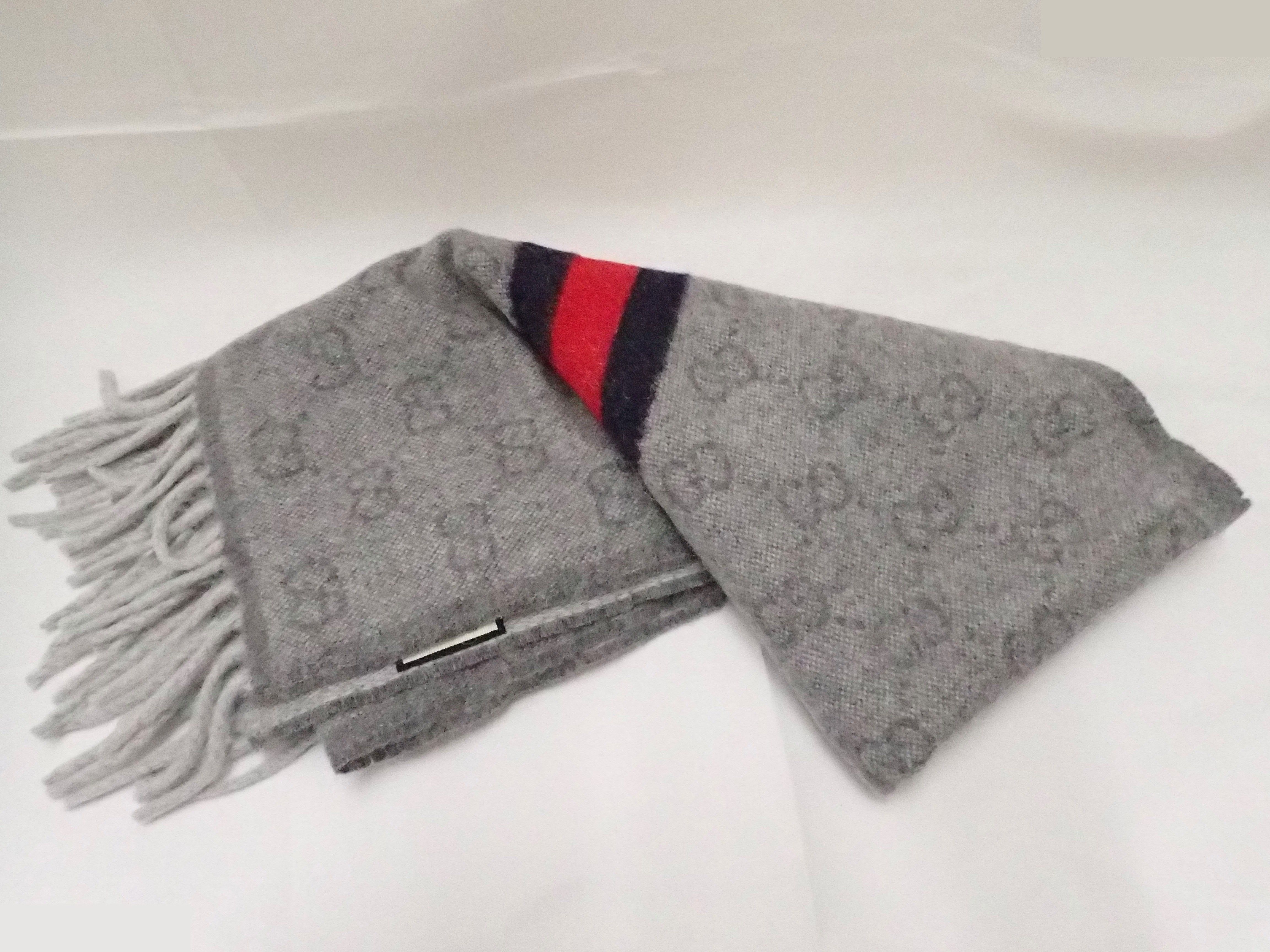 570603 Scarf GG Wool — view 3