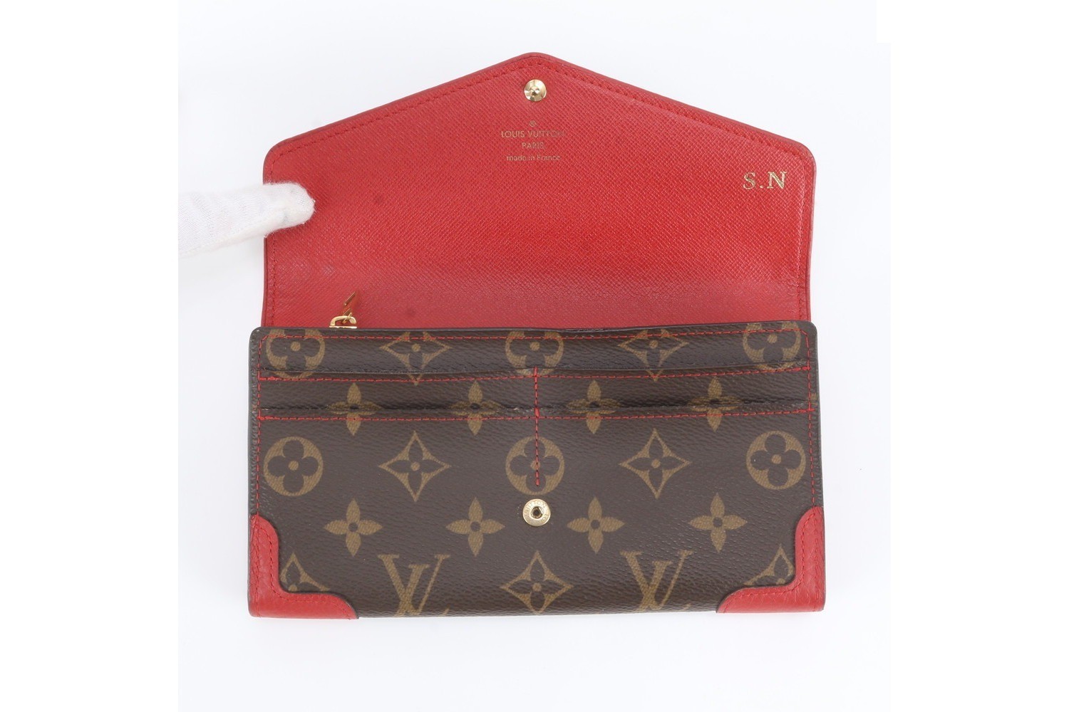 Monogram Portefeuille Sarah Retiro M61184 — view 6