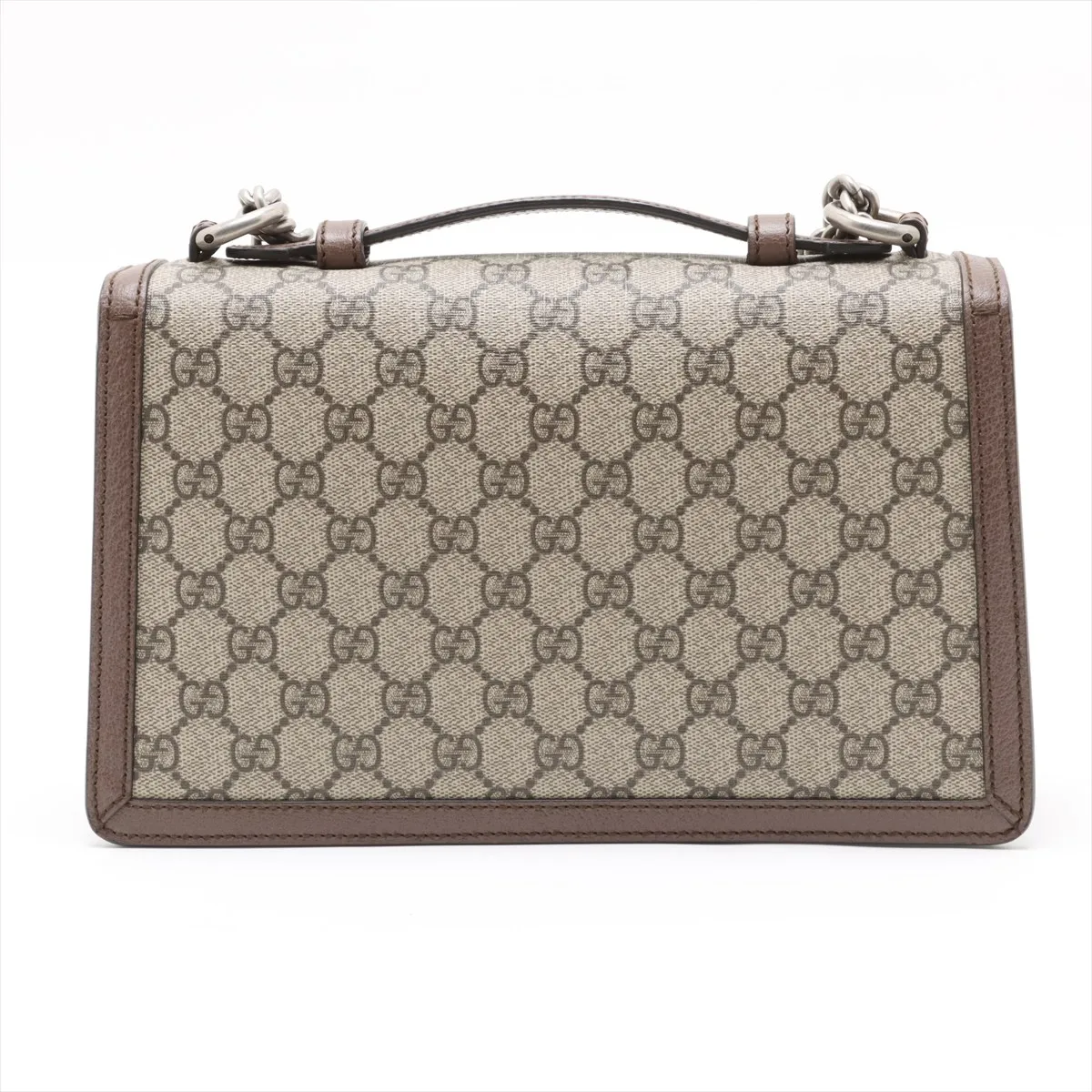 GG Supreme Dionysus PVC x Suede Chain Shoulder Bag Beige 621512 — view 2