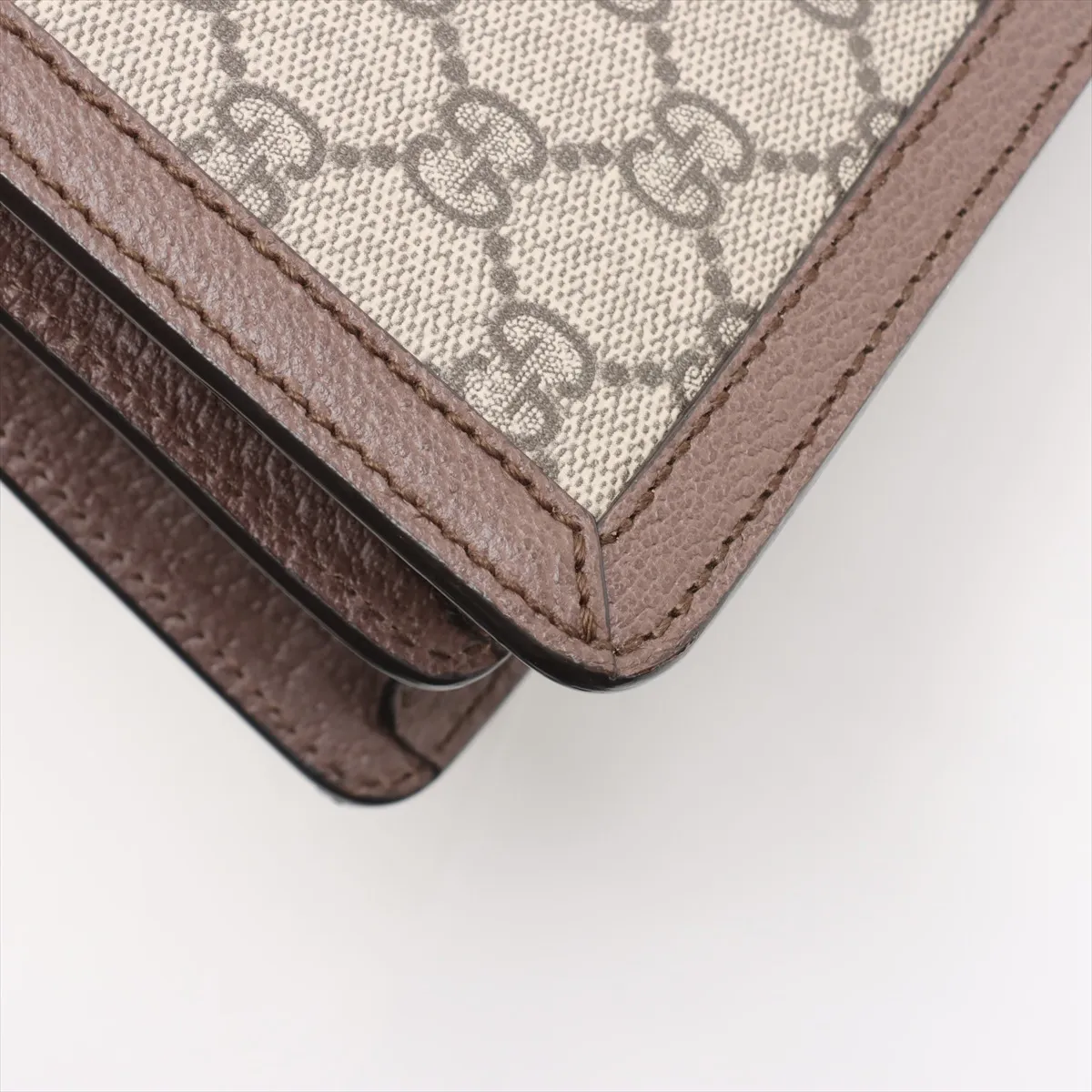 GG Supreme Dionysus PVC x Suede Chain Shoulder Bag Beige 621512 — view 12