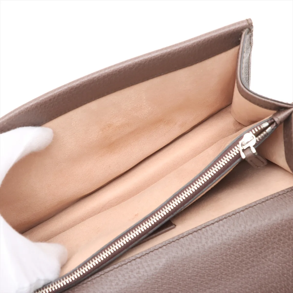 GG Supreme Dionysus PVC x Suede Chain Shoulder Bag Beige 621512 — view 7
