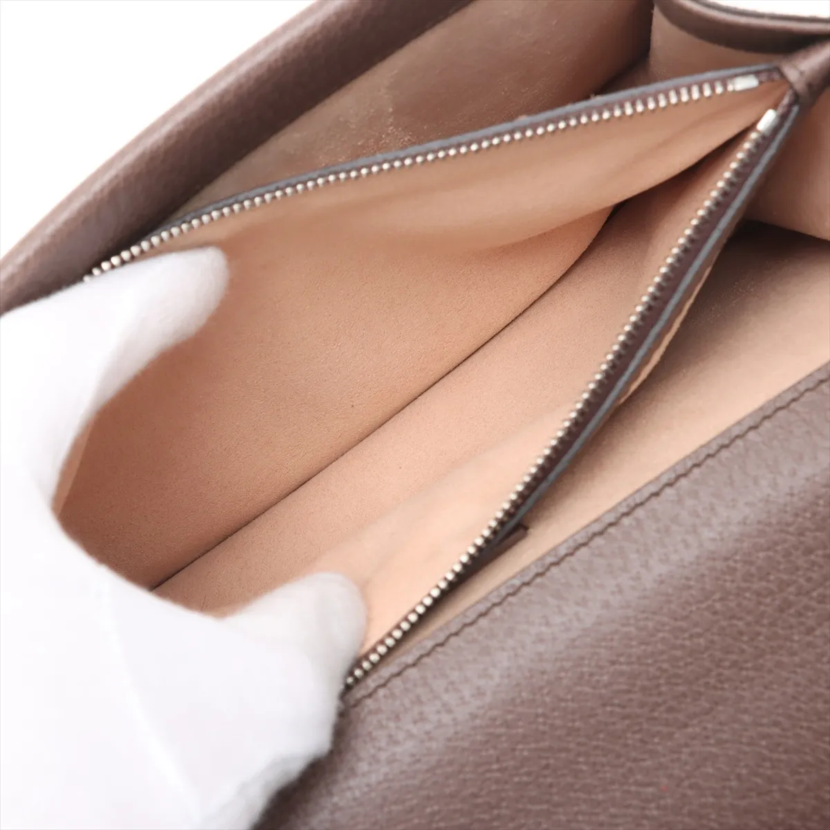GG Supreme Dionysus PVC x Suede Chain Shoulder Bag Beige 621512 — view 9