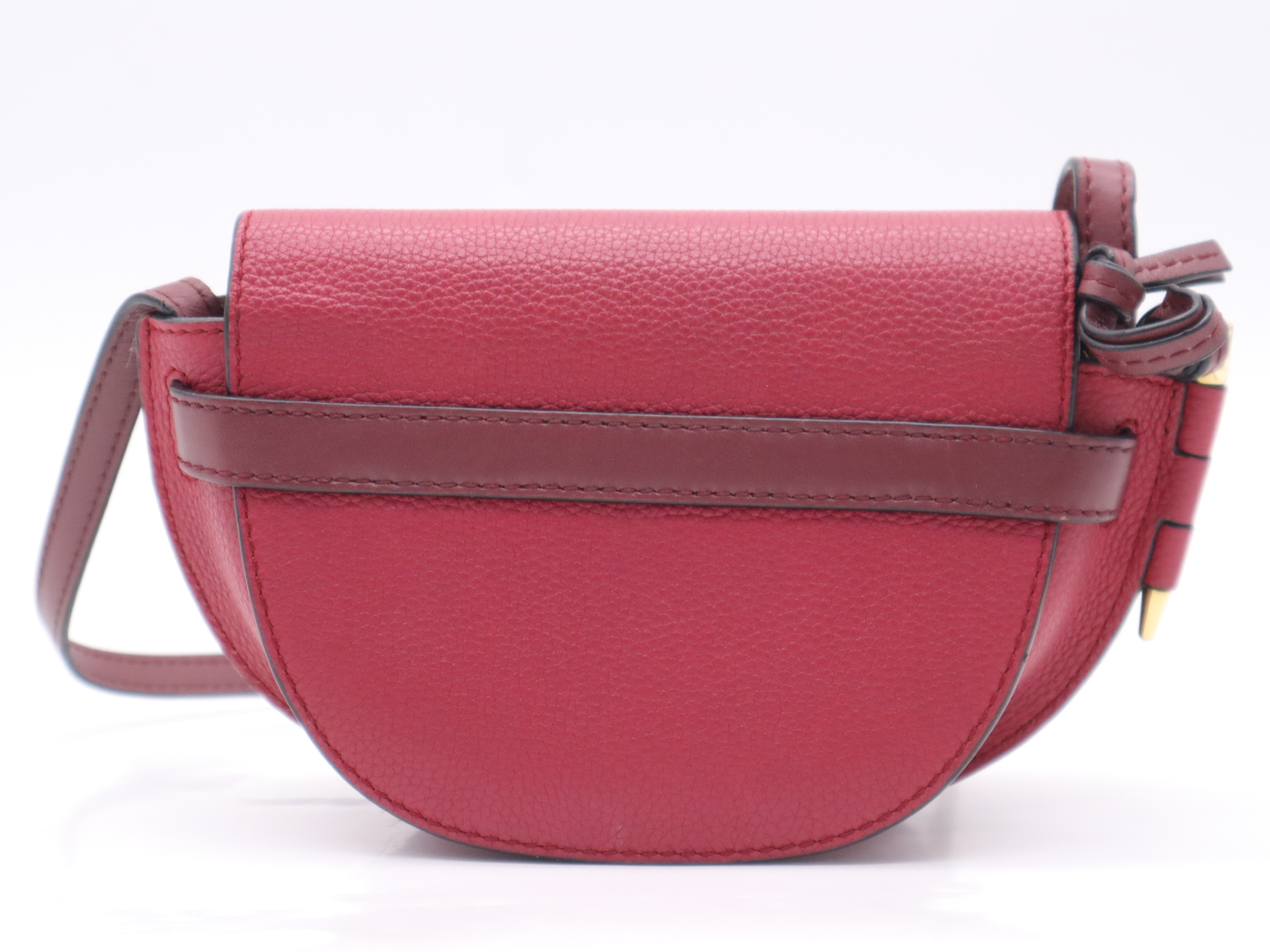 Gate Dual Bag Small Red GD Hardware Shoulder Bag — view 2