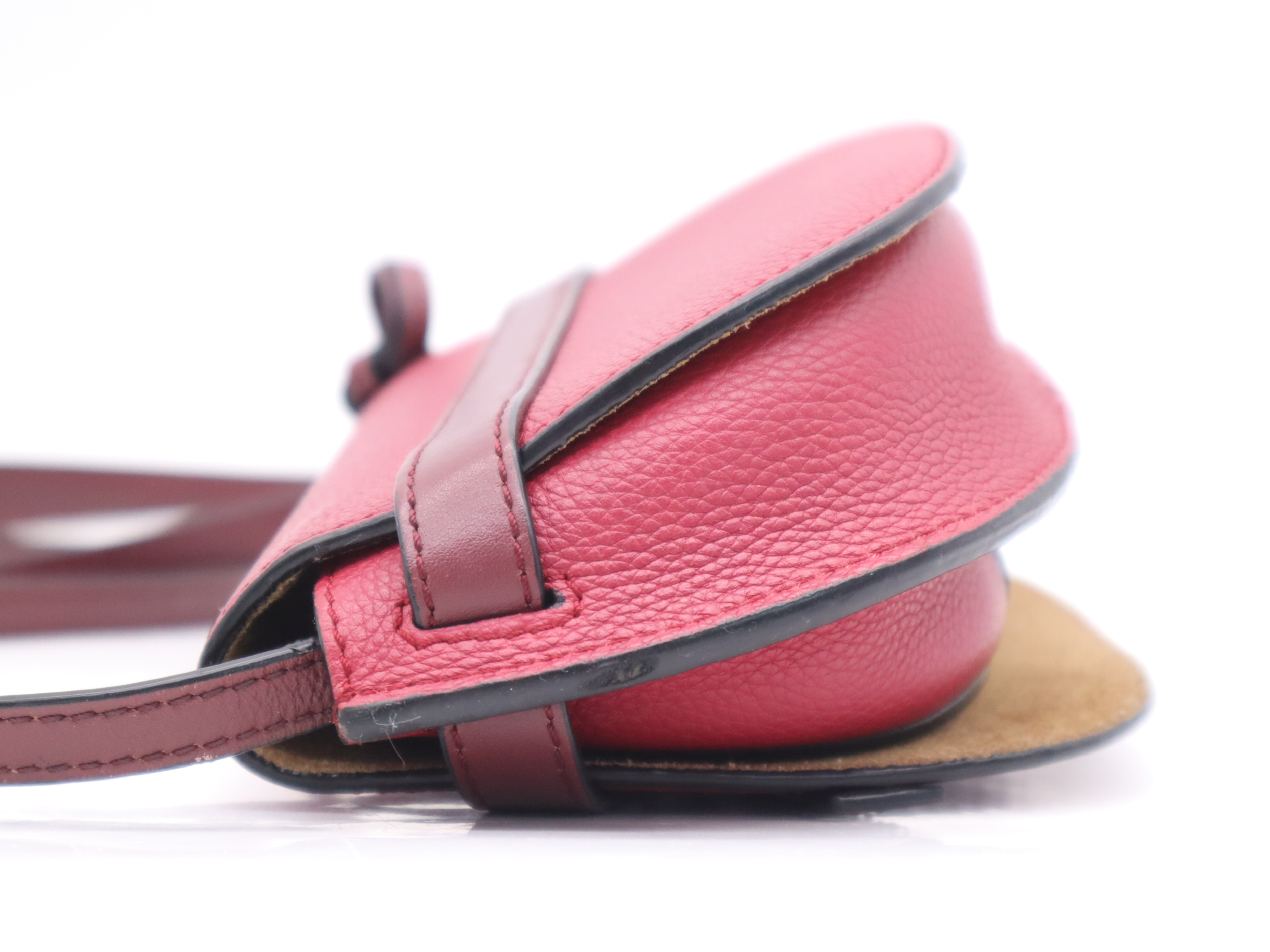 Gate Dual Bag Small Red GD Hardware Shoulder Bag — view 3