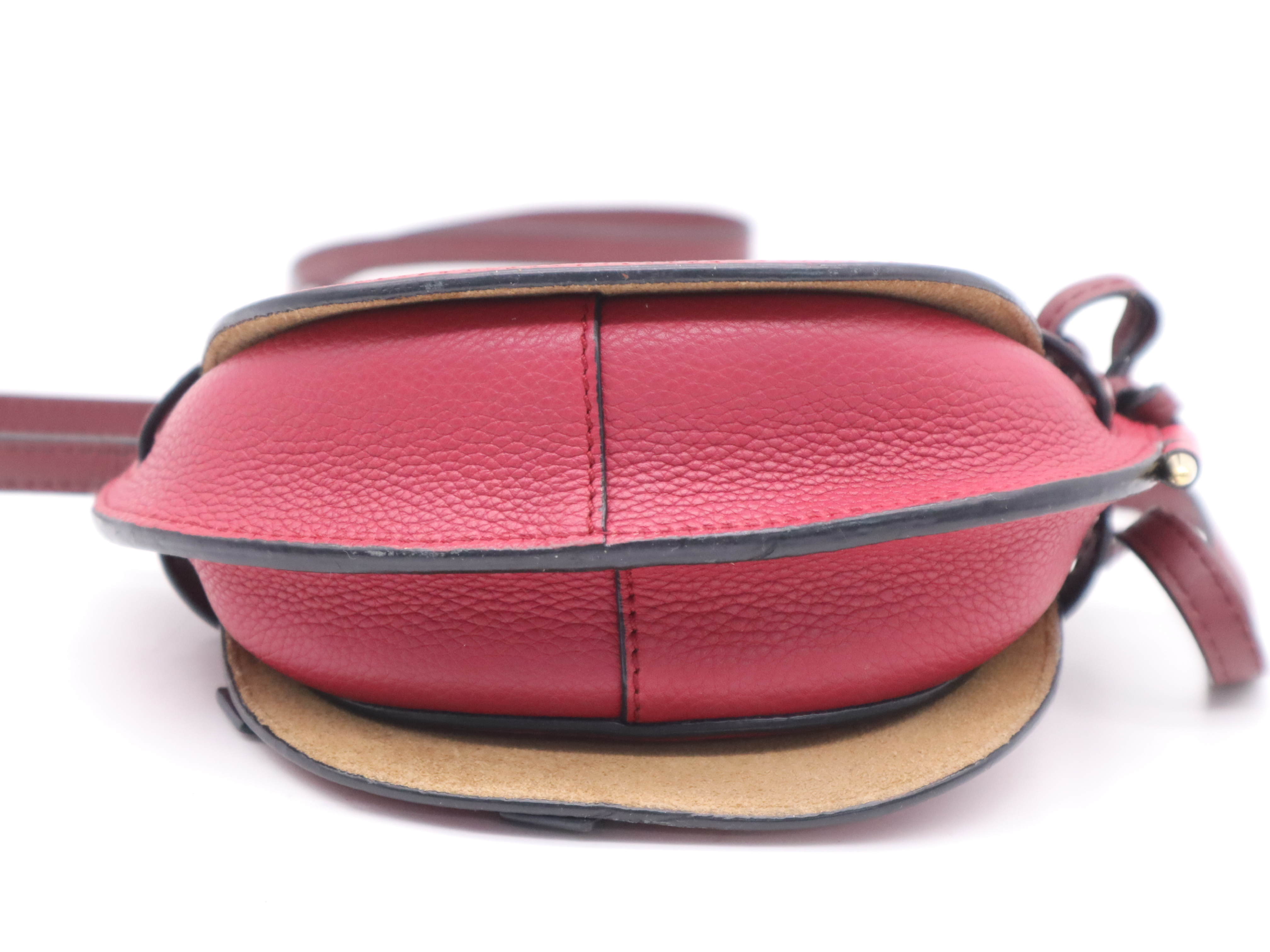 Gate Dual Bag Small Red GD Hardware Shoulder Bag — view 4