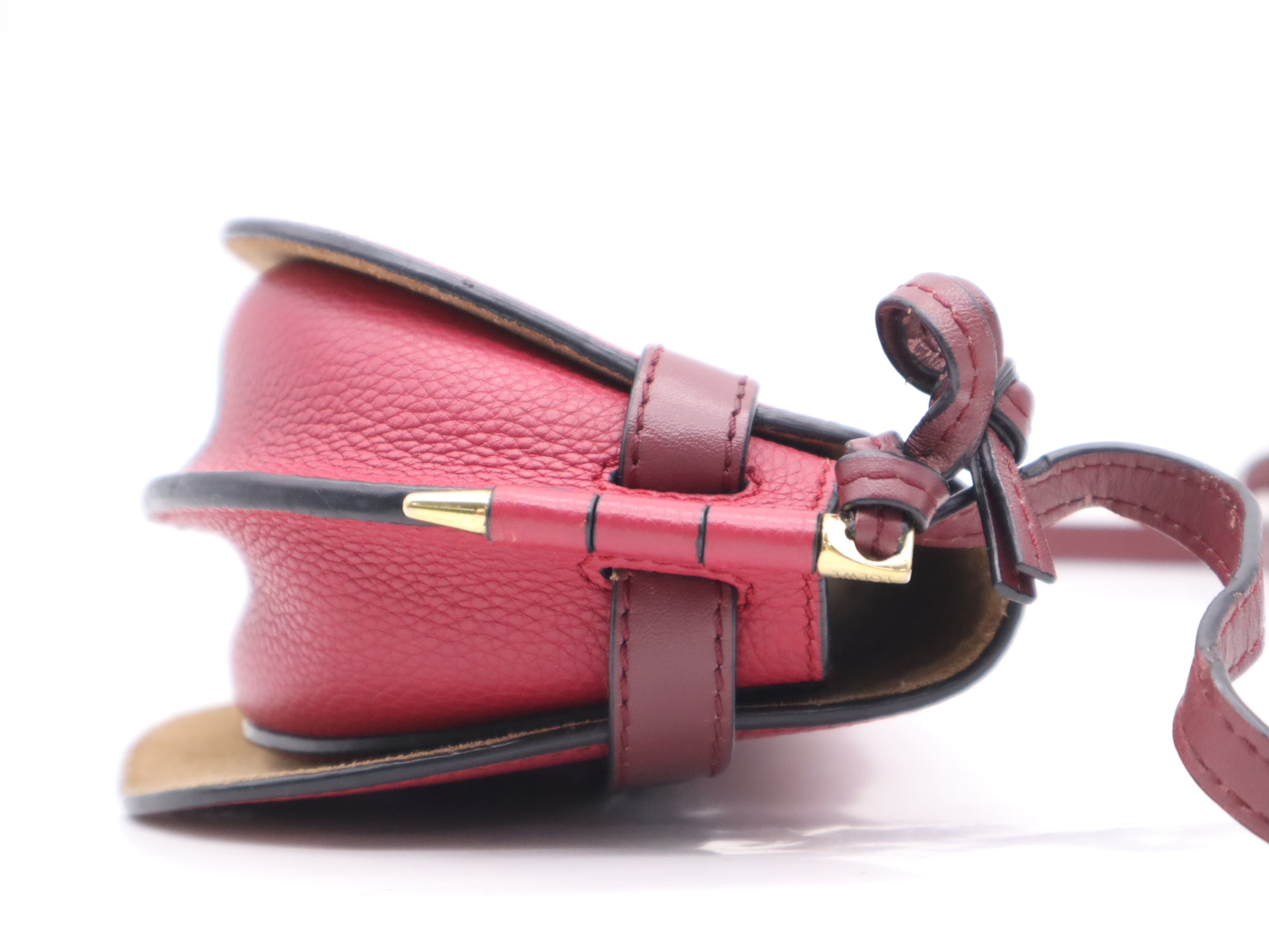 Gate Dual Bag Small Red GD Hardware Shoulder Bag — view 5