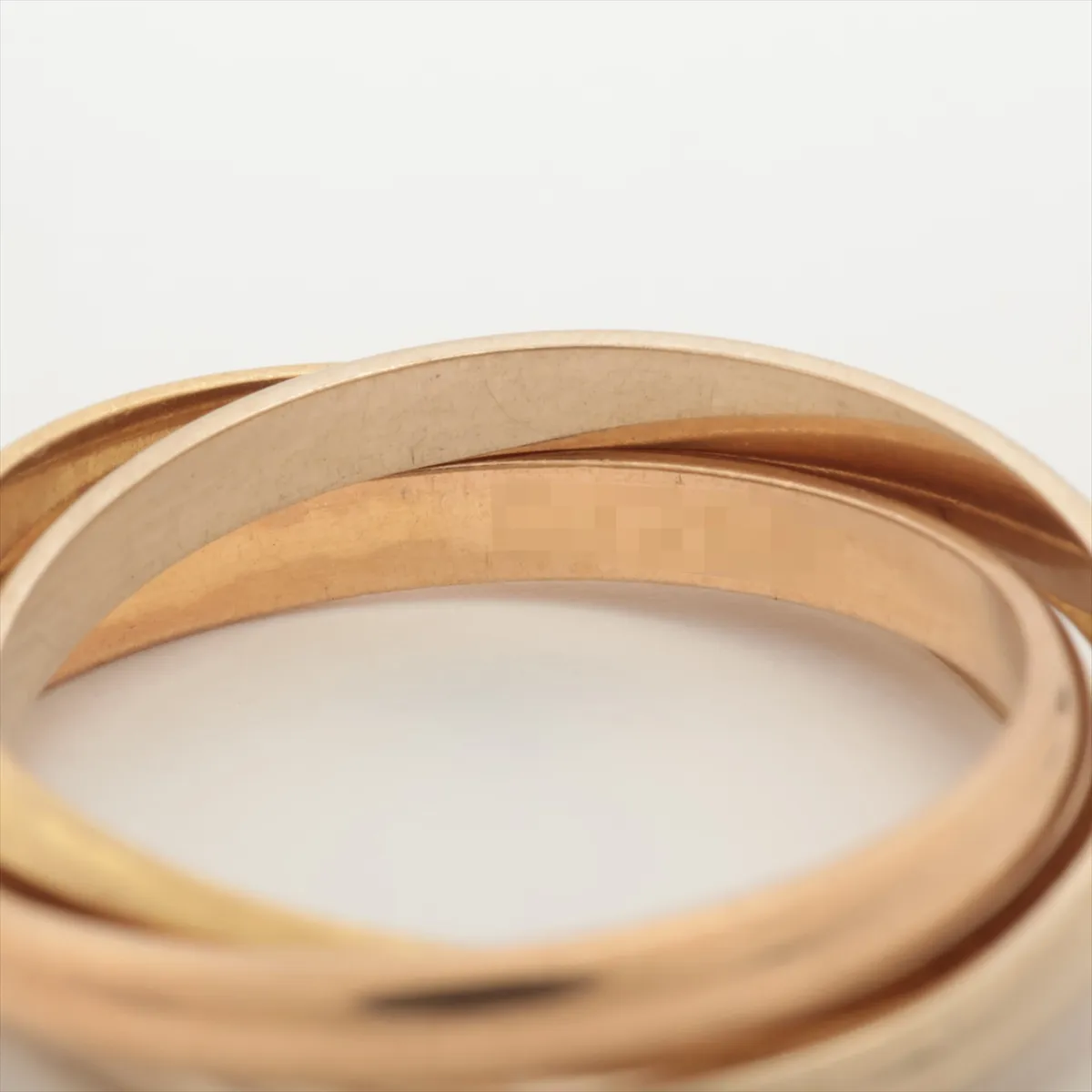 Trinity Ring 750 (Yellow Gold x Pink Gold x White Gold) 3.5g Size 48 O7258I — view 4