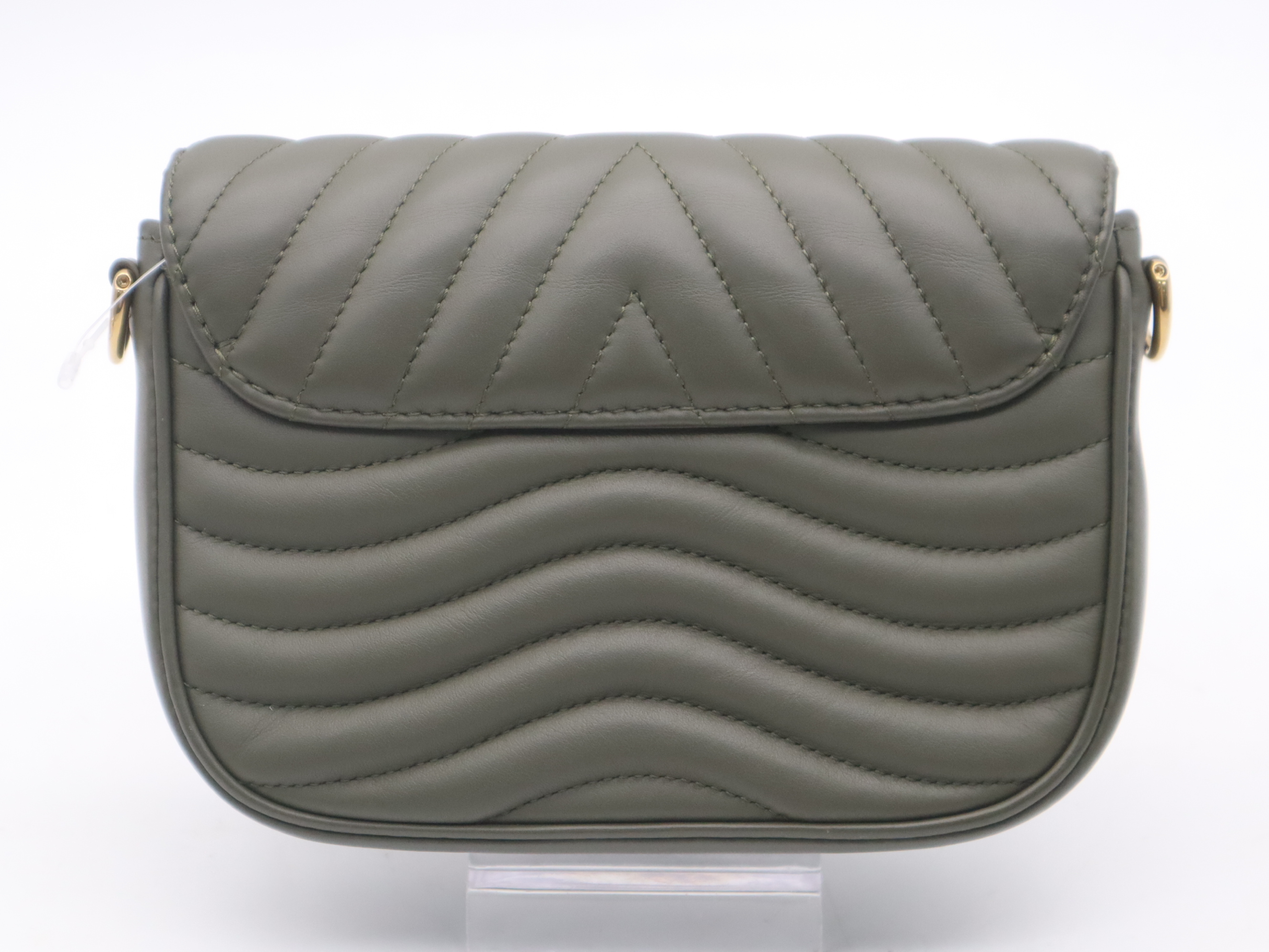 M56471 Calfskin New Wave Multi Pochette Khaki Shoulder Bag with Shoulder Strap, Dust Bag, and Pouch — view 2