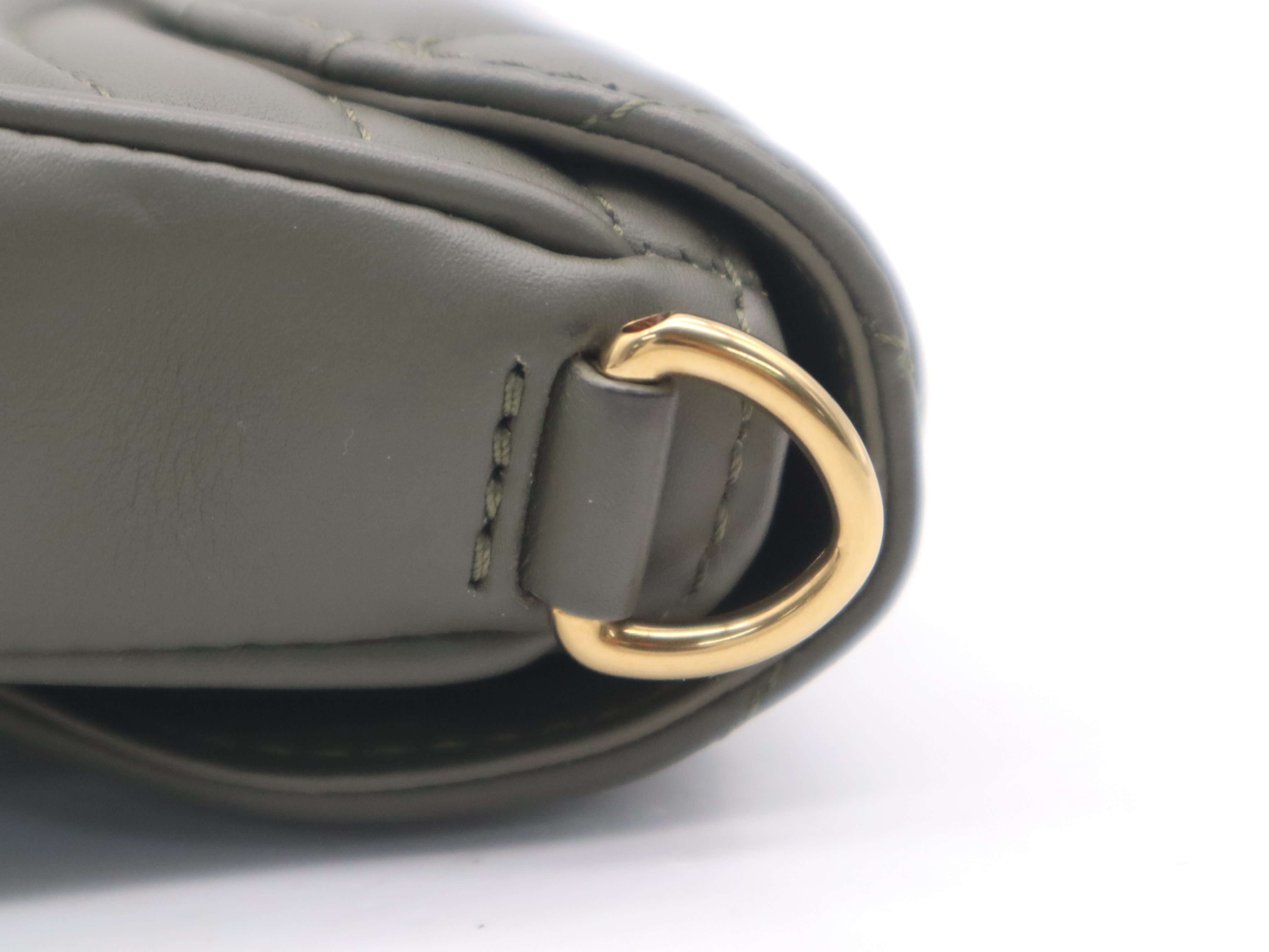 M56471 Calfskin New Wave Multi Pochette Khaki Shoulder Bag with Shoulder Strap, Dust Bag, and Pouch — view 6