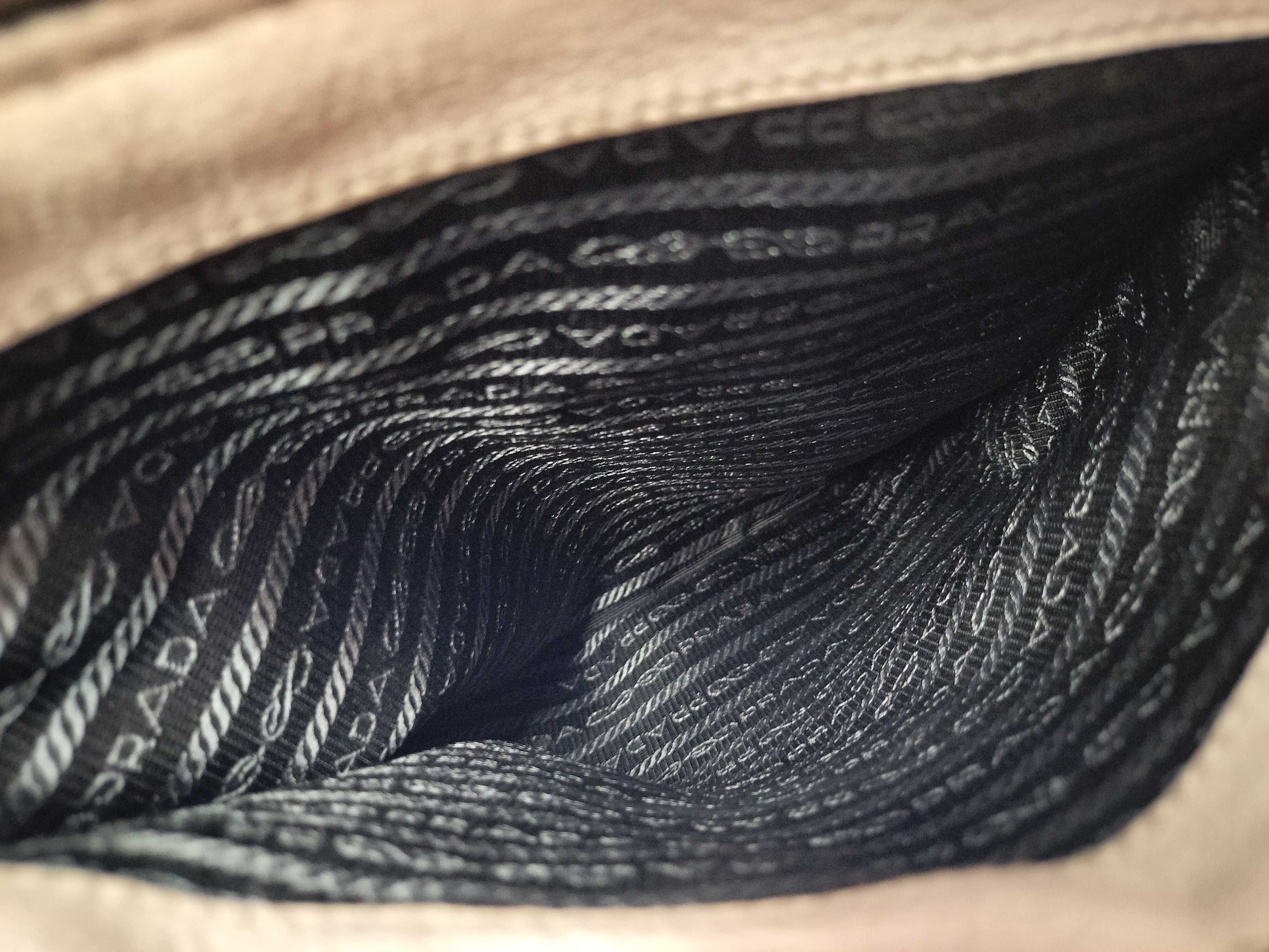 tote bag, greige, with dust bag and card slots, handbag. — view 13