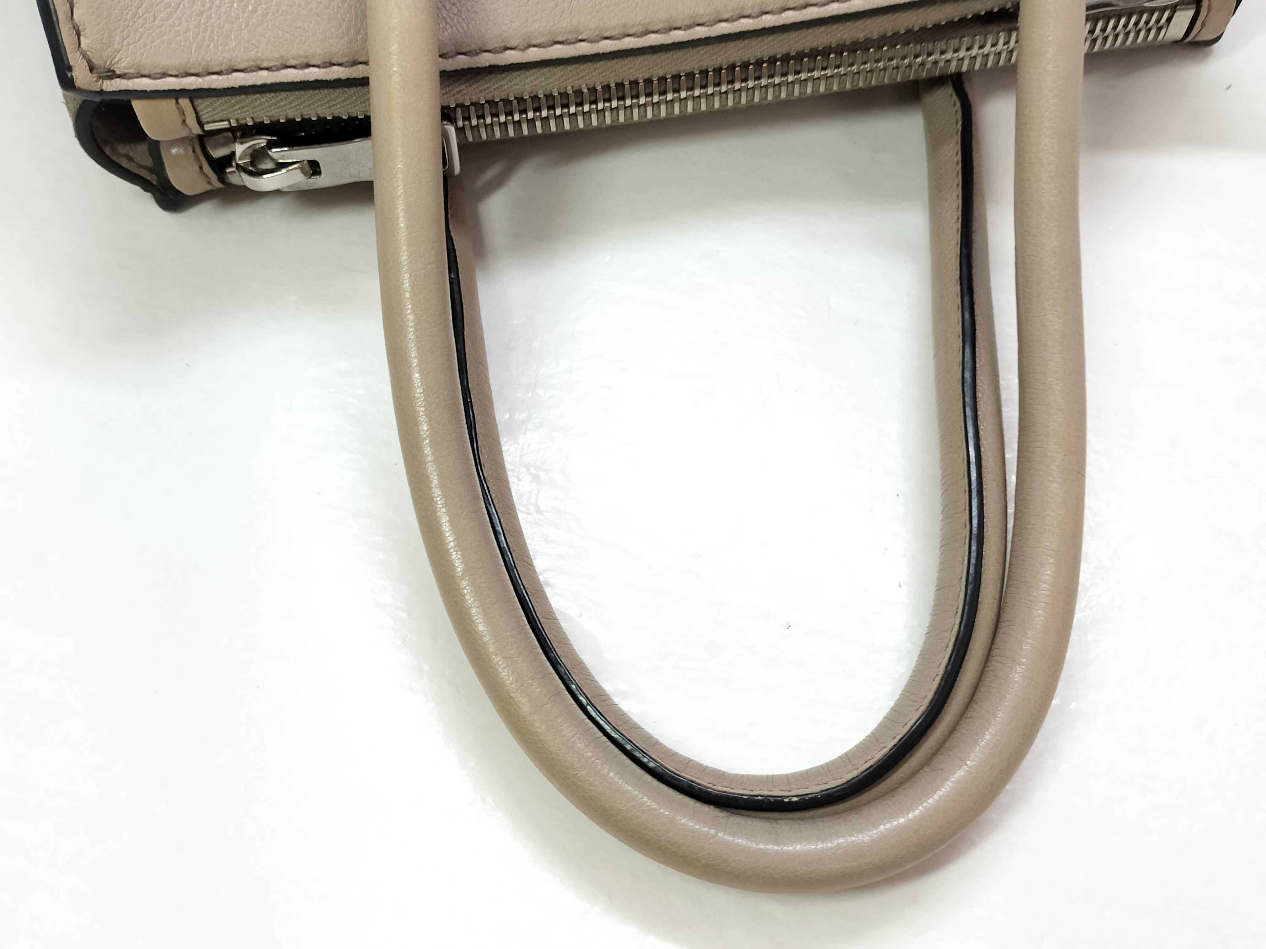 tote bag, greige, with dust bag and card slots, handbag. — view 3