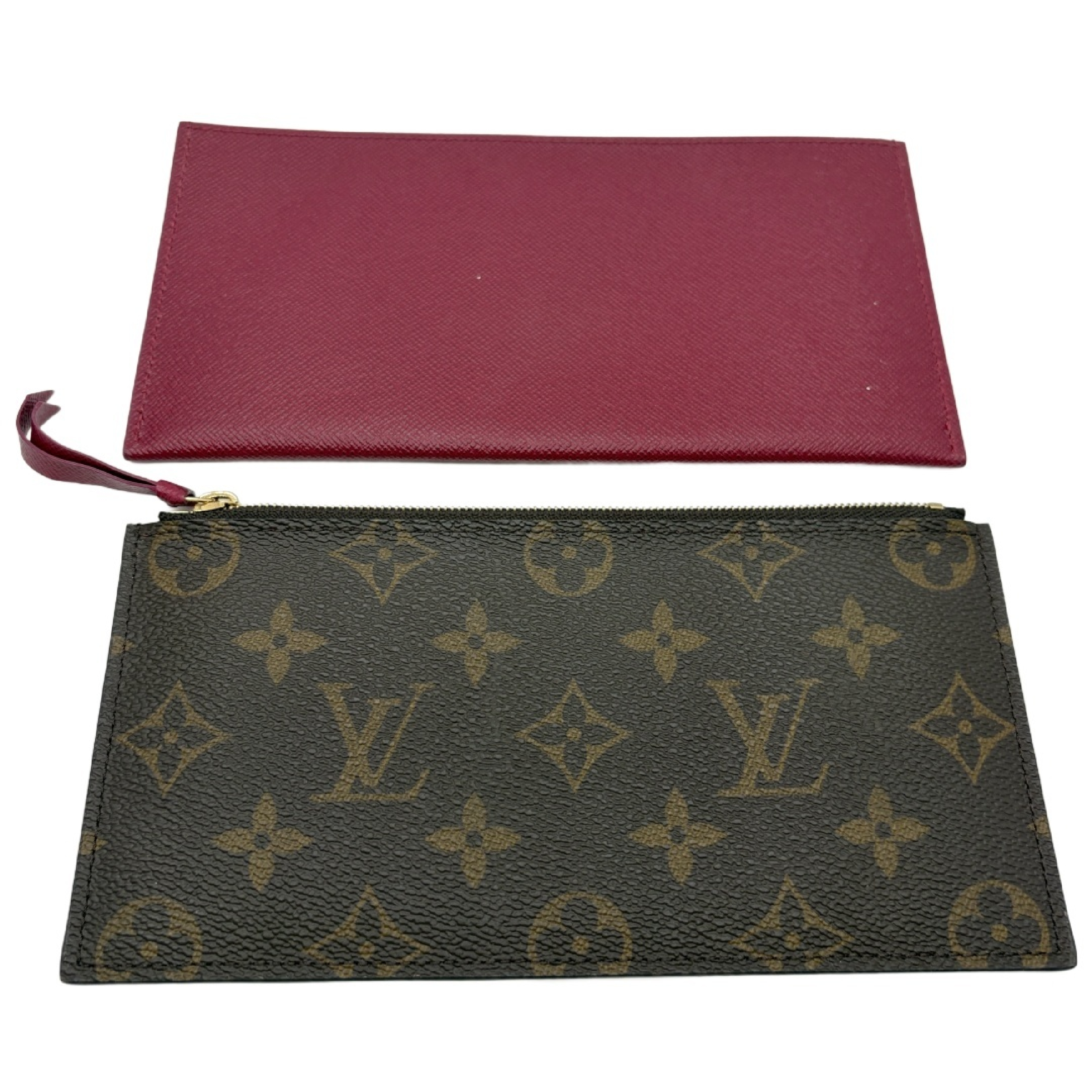 Monogram Pochette Felicie Chain Shoulder Bag Fuchsia Gold Hardware Shoulder Bag — view 13
