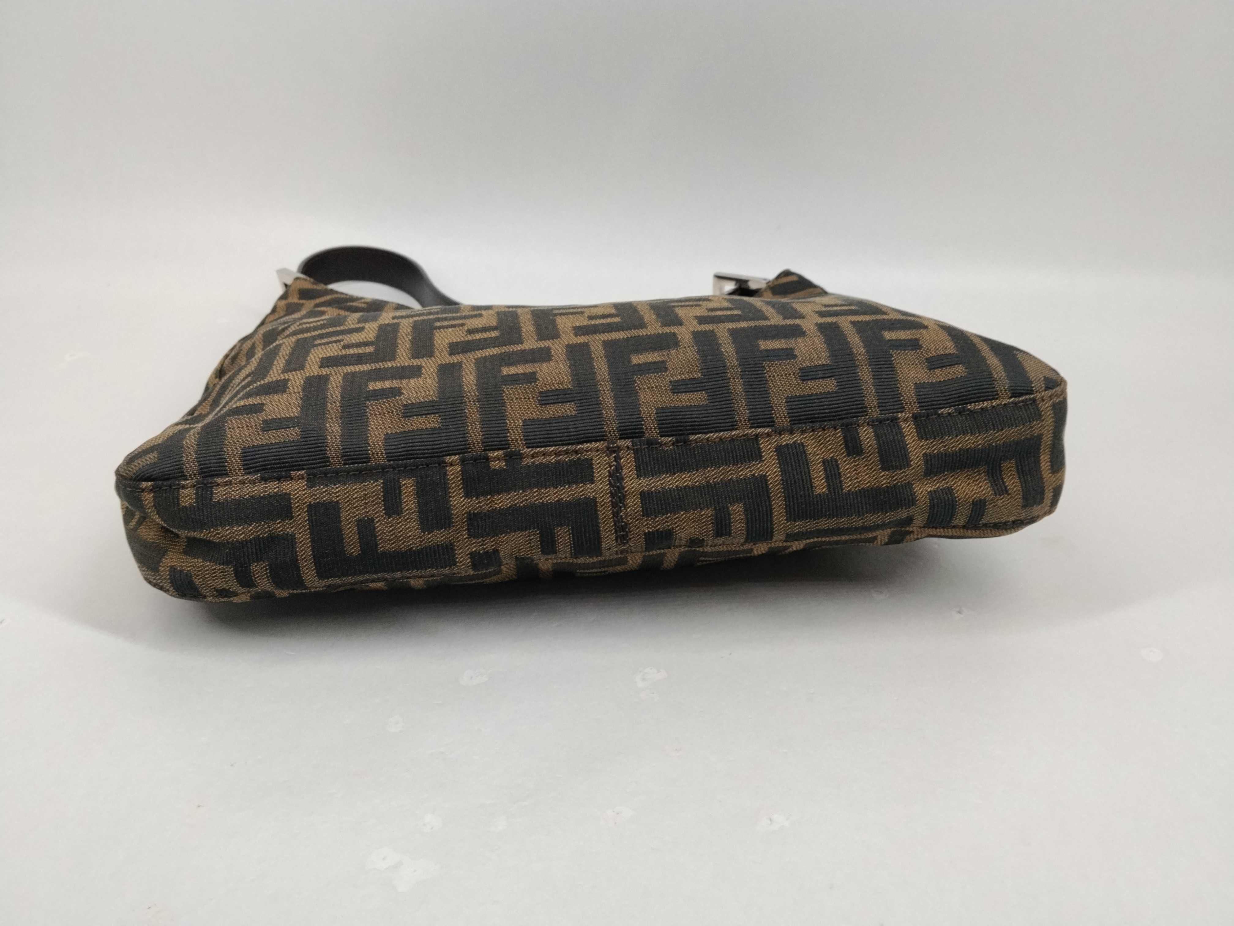Zucca pattern Fendi Zucca Mamma Bucket Shoulder Handbag Shoulder Bag — view 7