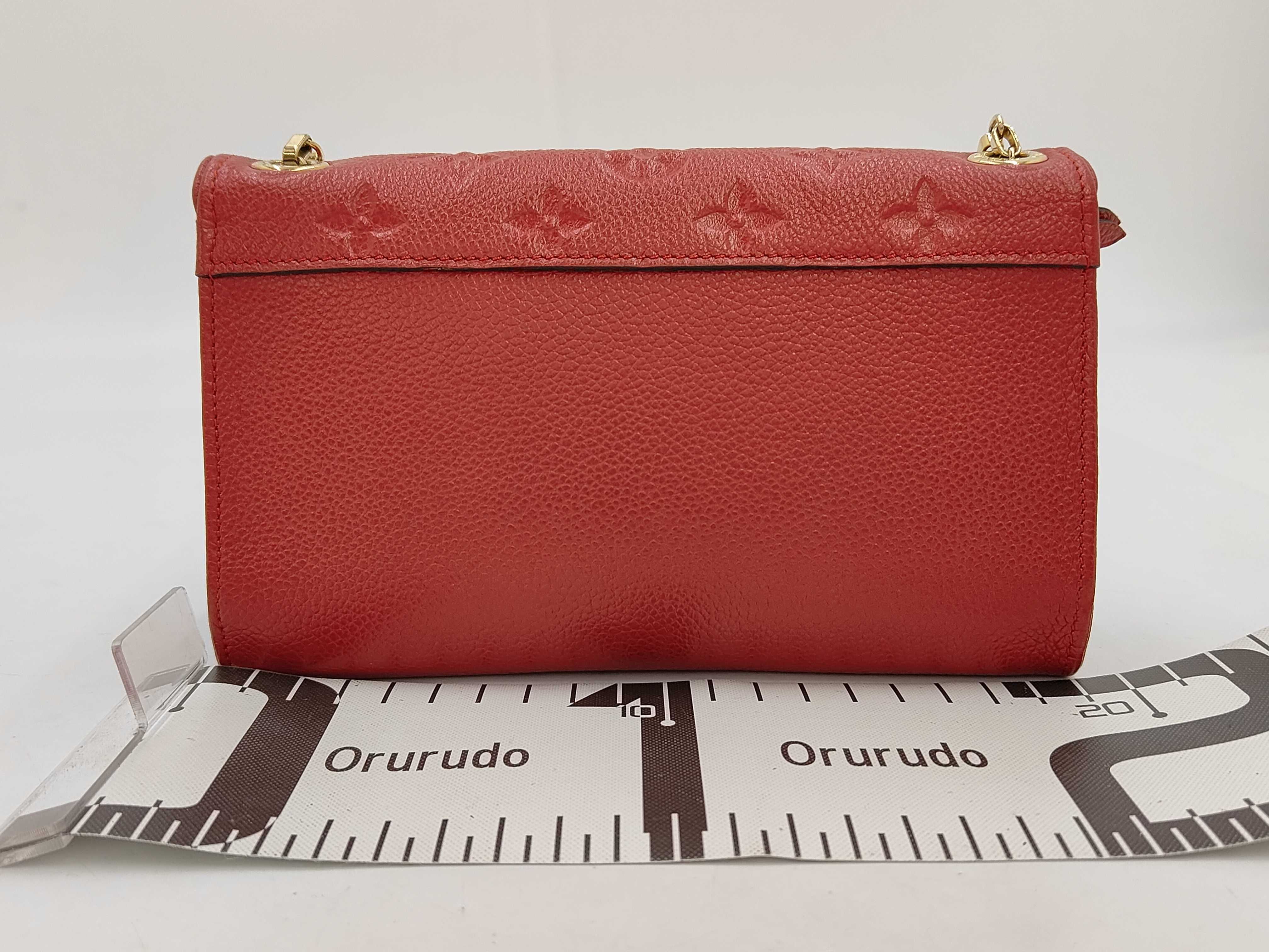 Monogram Empreinte Pochette Saint Germain Cerise M60640 TJ4174 Shoulder Bag — view 2