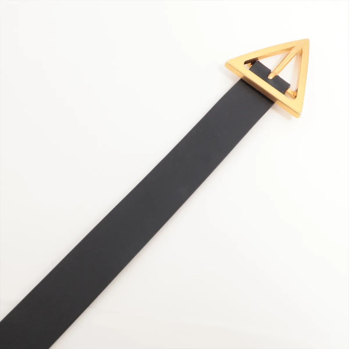 Triangle Belt GP x Leather Black x Gold — view 2