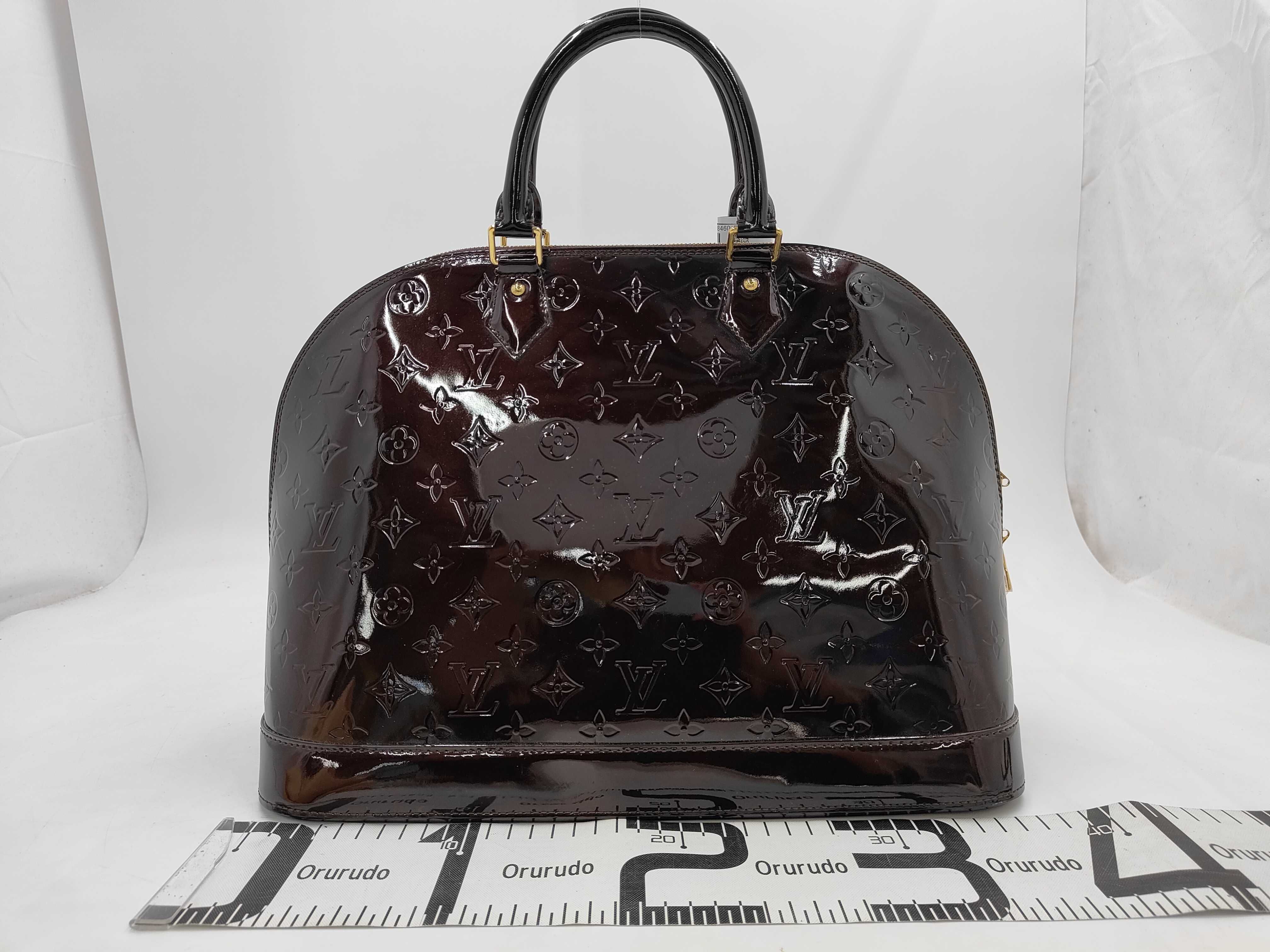 ID- Vernis Alma GM M93595 Brown Handbag — view 2