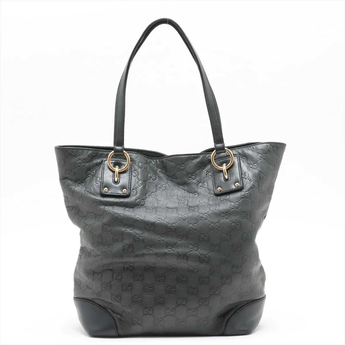 Guccisima leather tote bag black 247237 — view 2