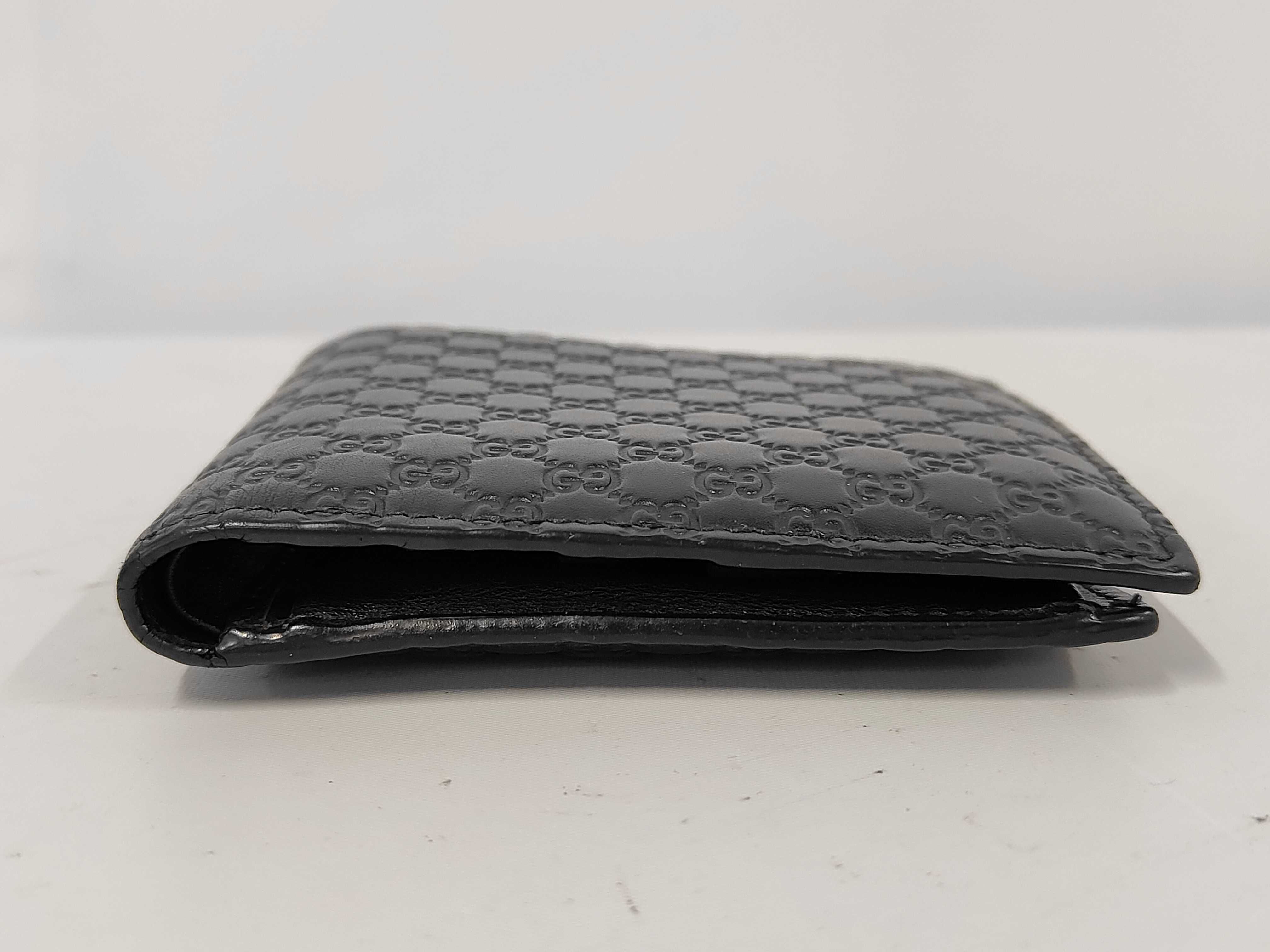 Guccissima Leather Wallet 150413 Navy — view 4