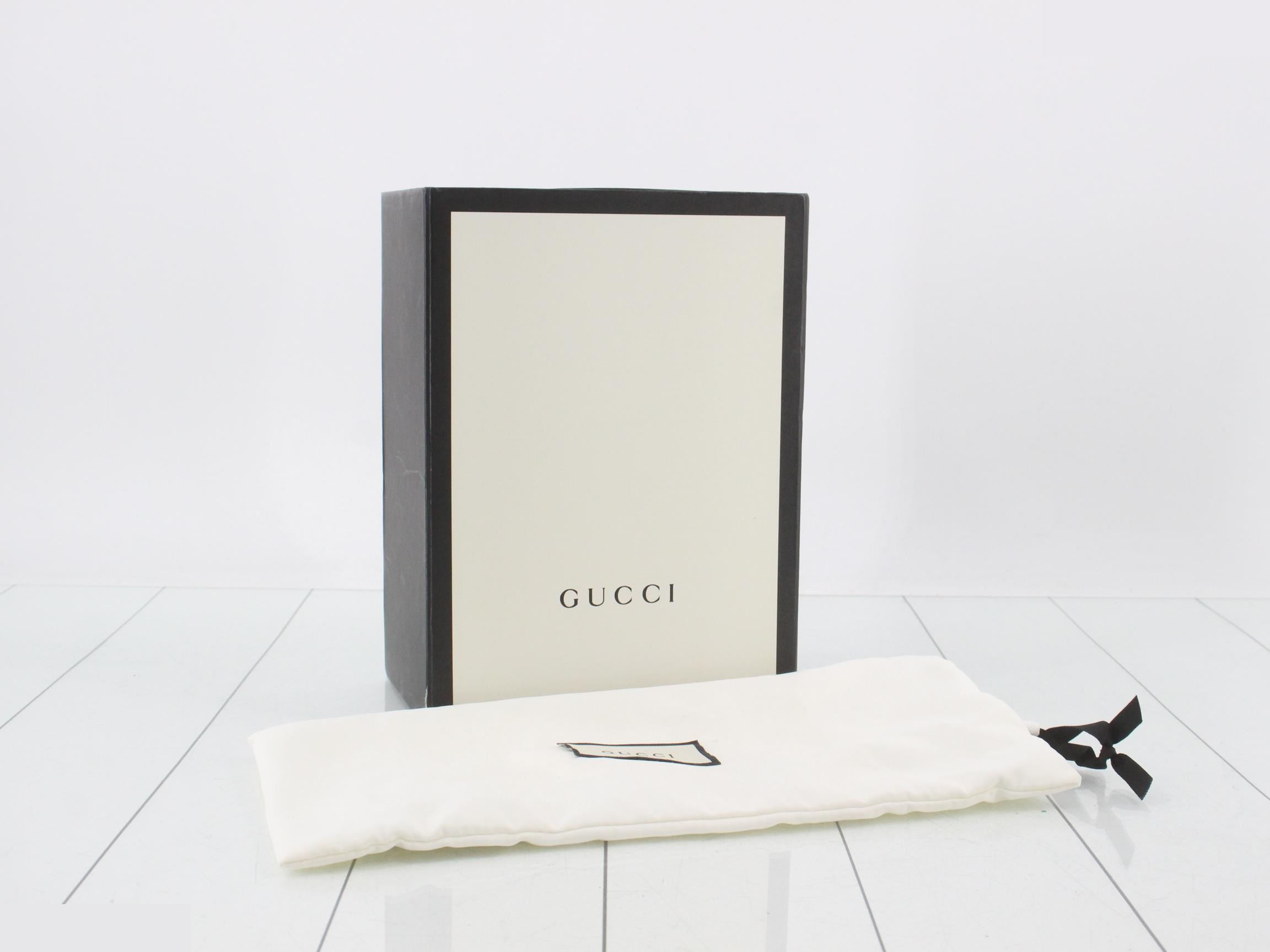 GG Marmont Quilted Denim Small Shoulder Bag — view 7