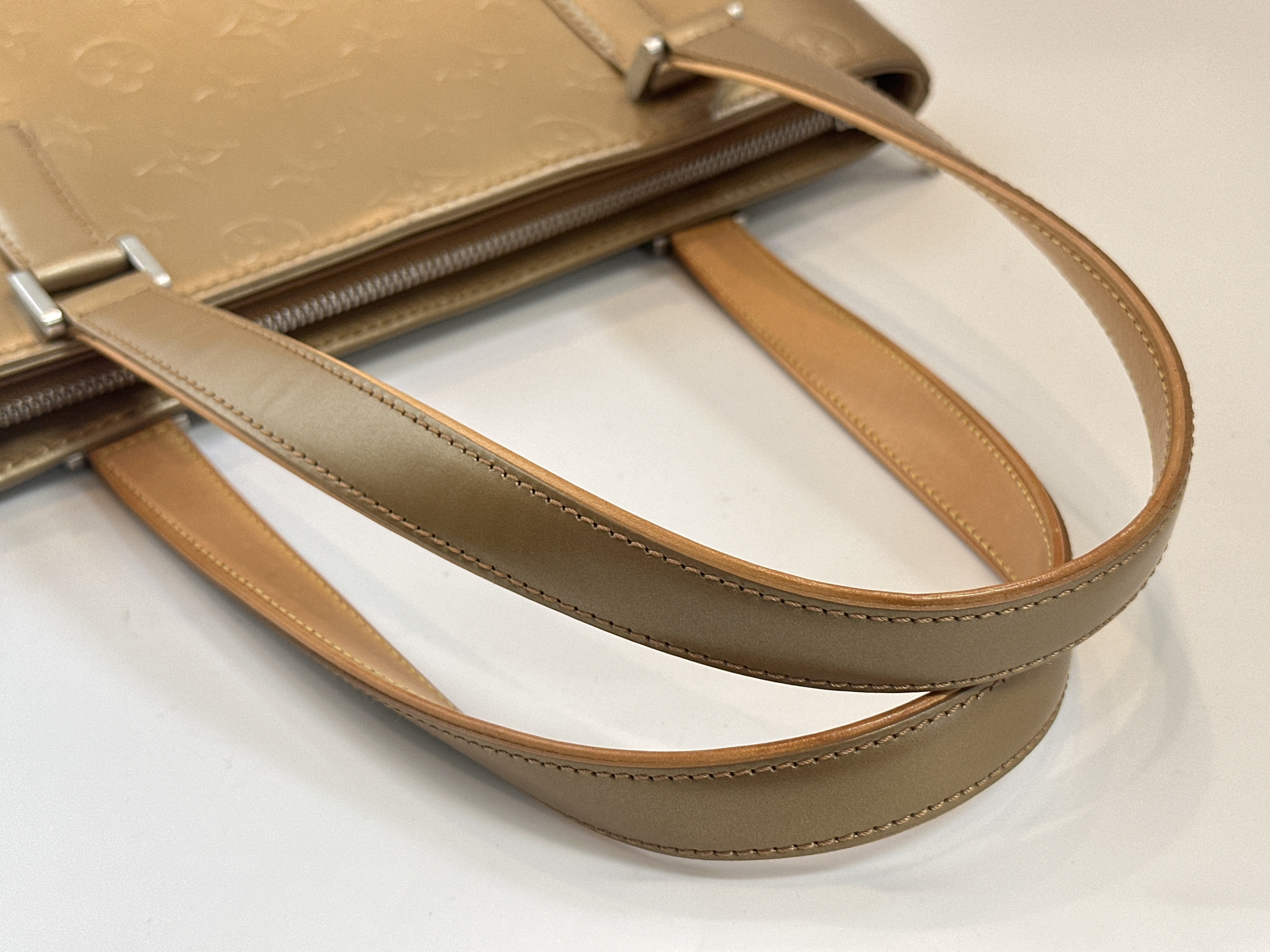 LV Monogram Matte Stockton Tote Bag — view 6
