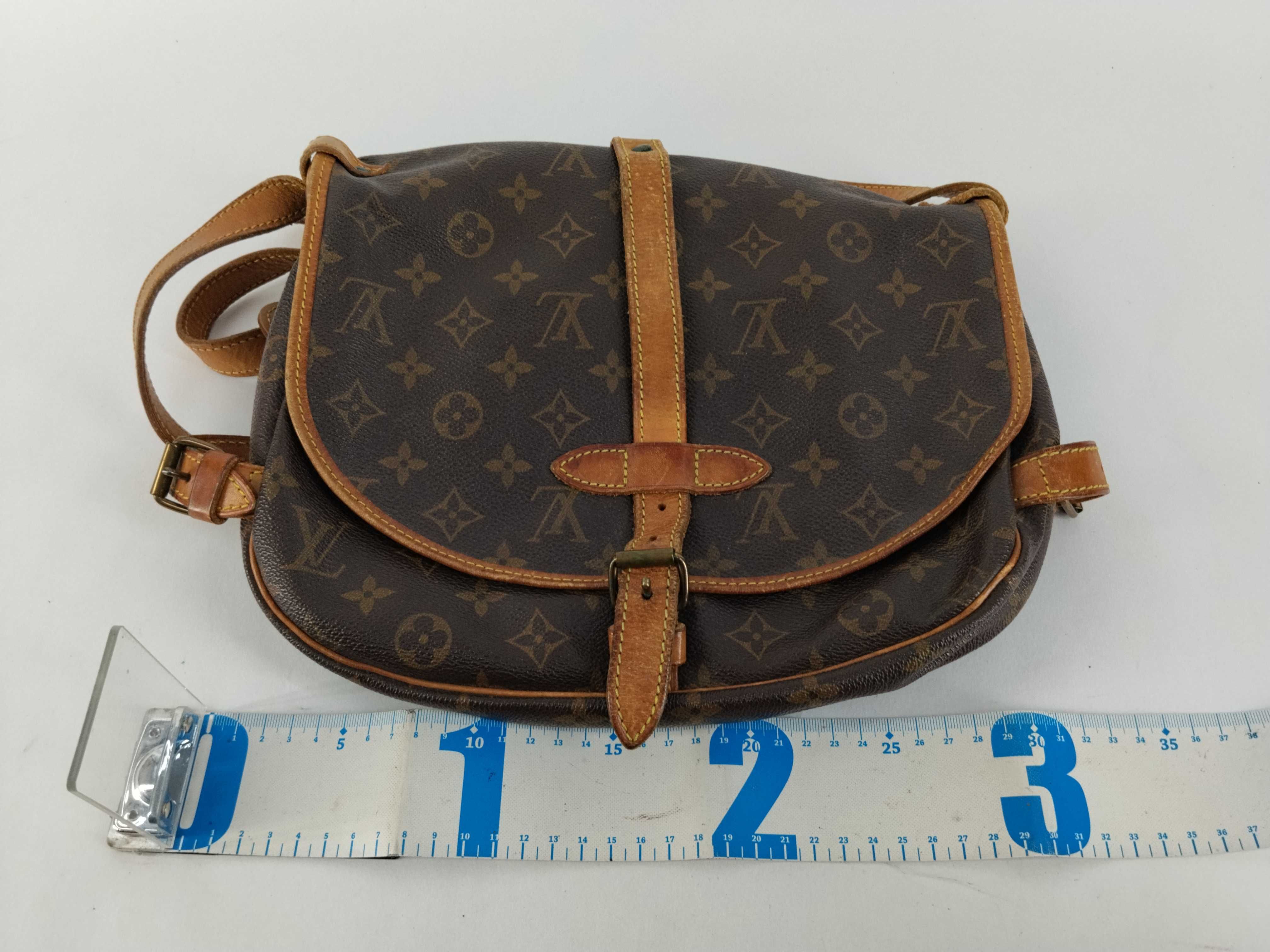 Monogram Vuitton Saumur Shoulder Bag — view 2