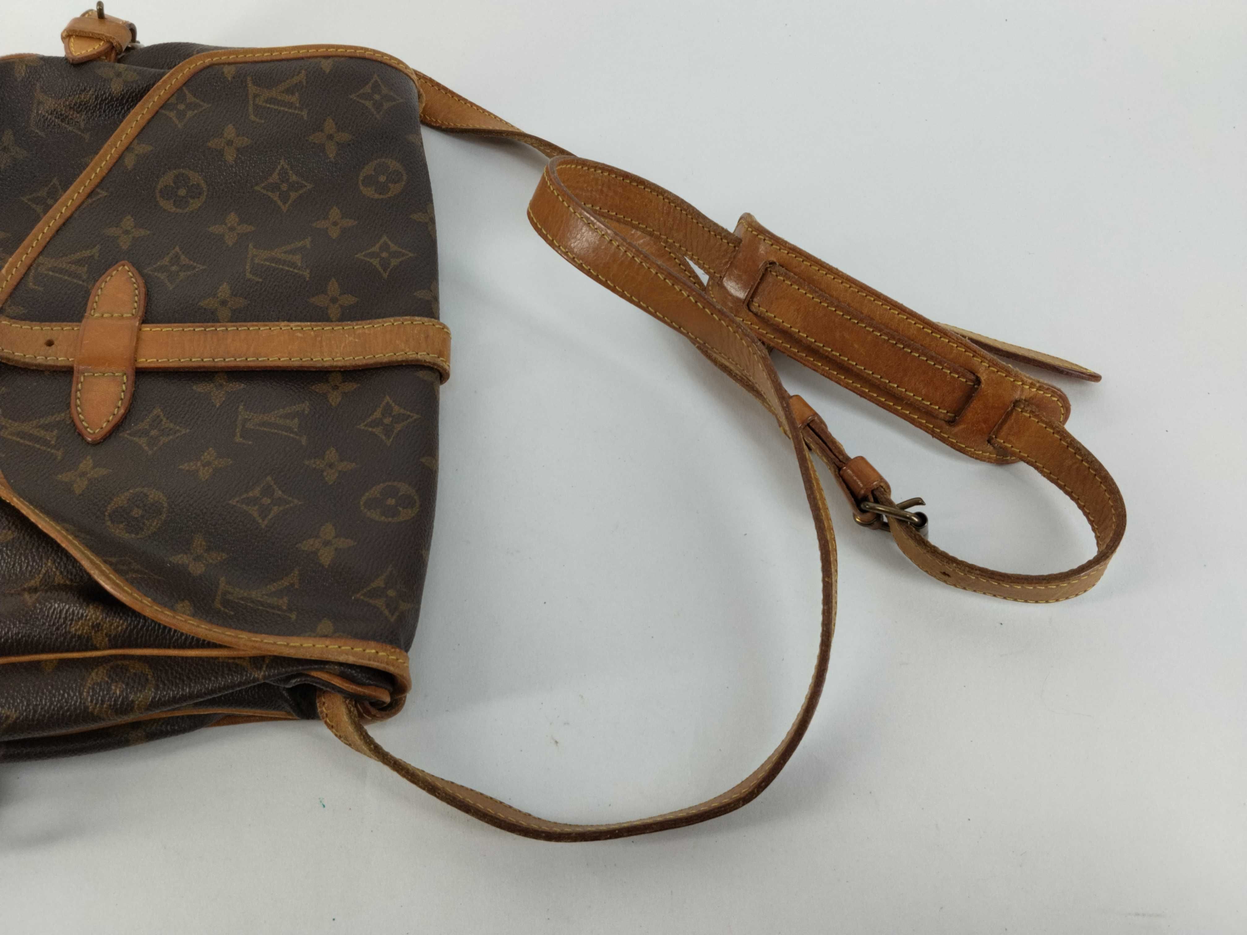 Monogram Vuitton Saumur Shoulder Bag — view 3