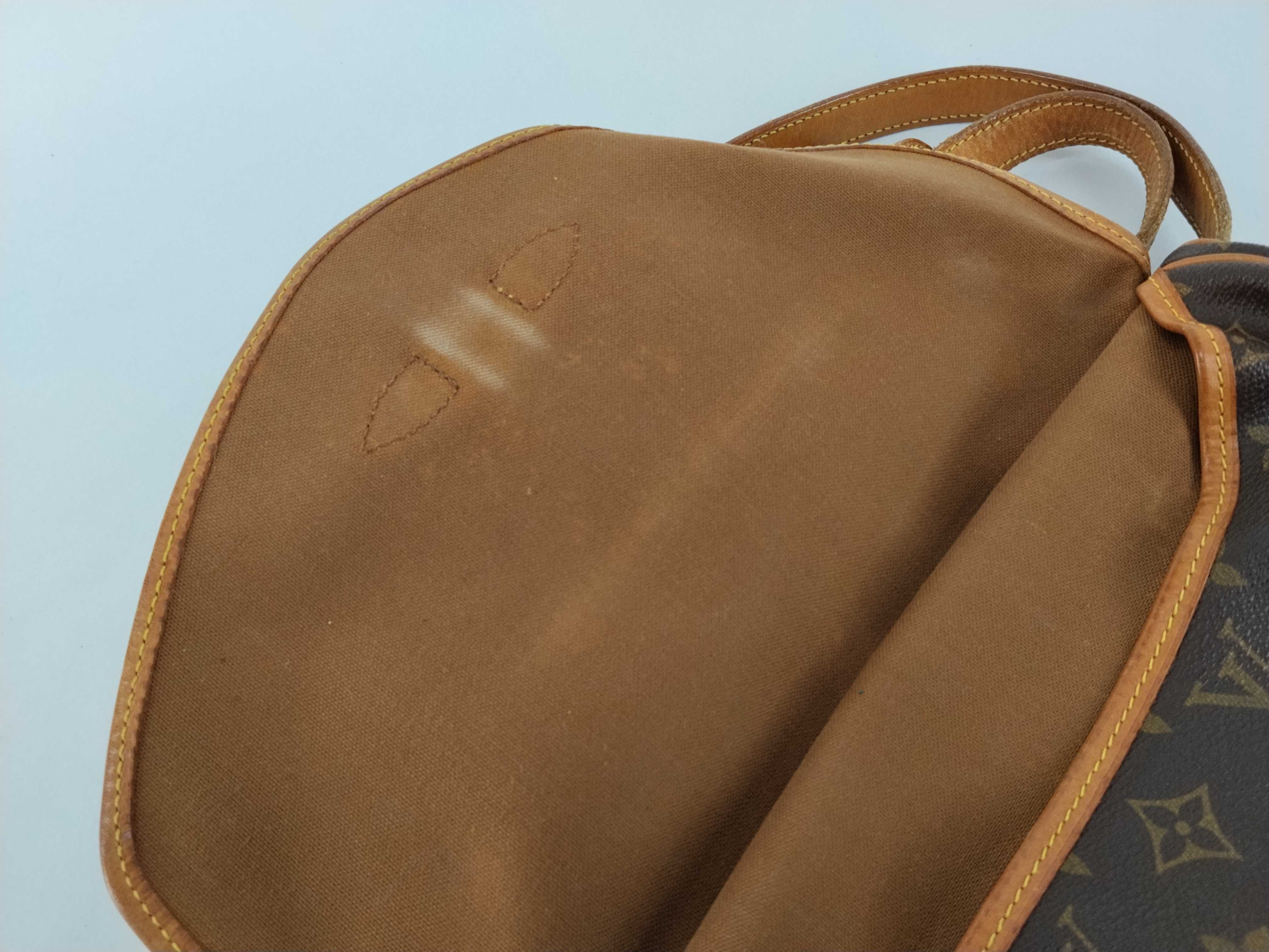 Monogram Vuitton Saumur Shoulder Bag — view 8