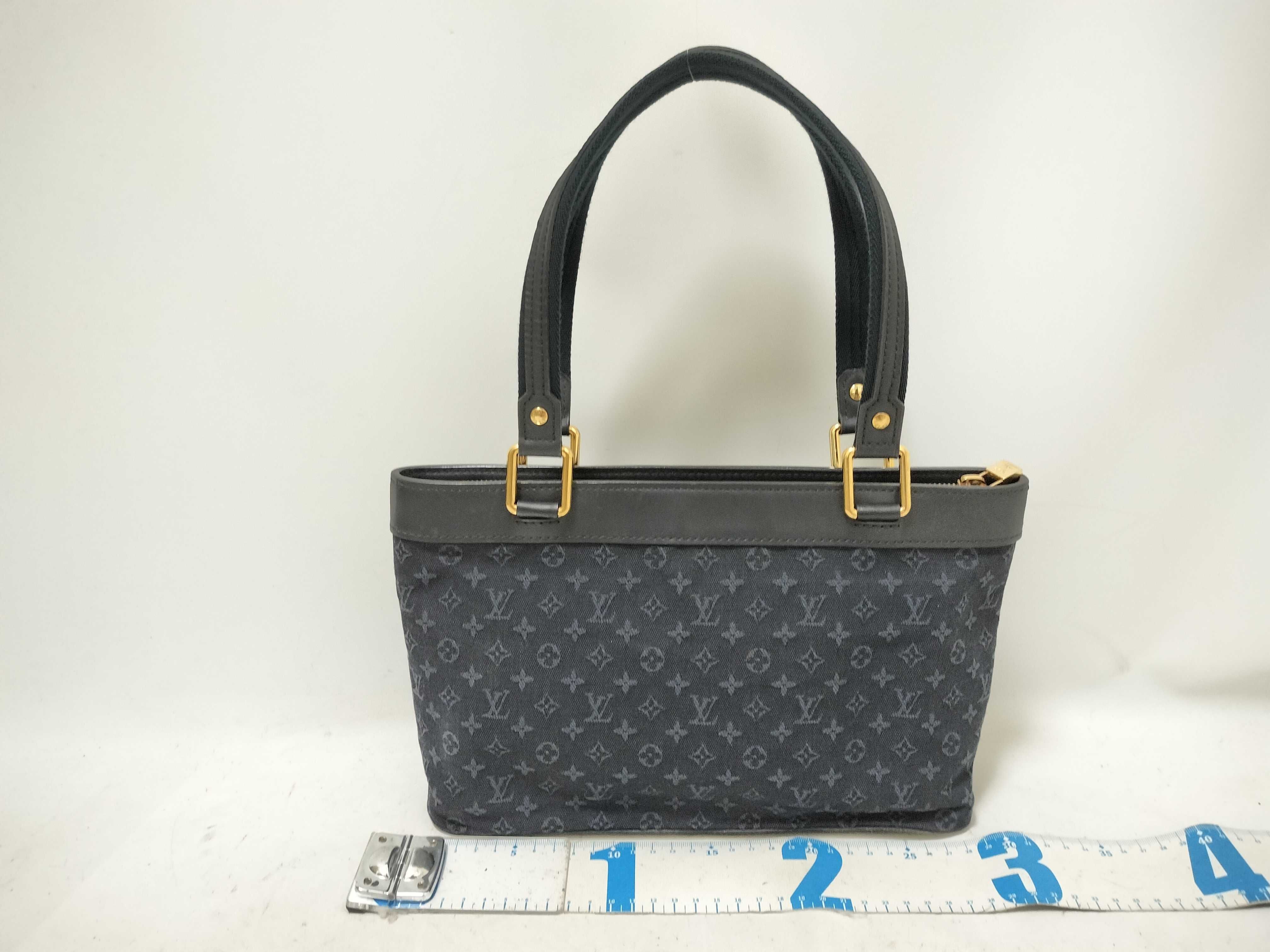Monogram Mini Lucille PM M92680 SR1013 Navy Handbag — view 2