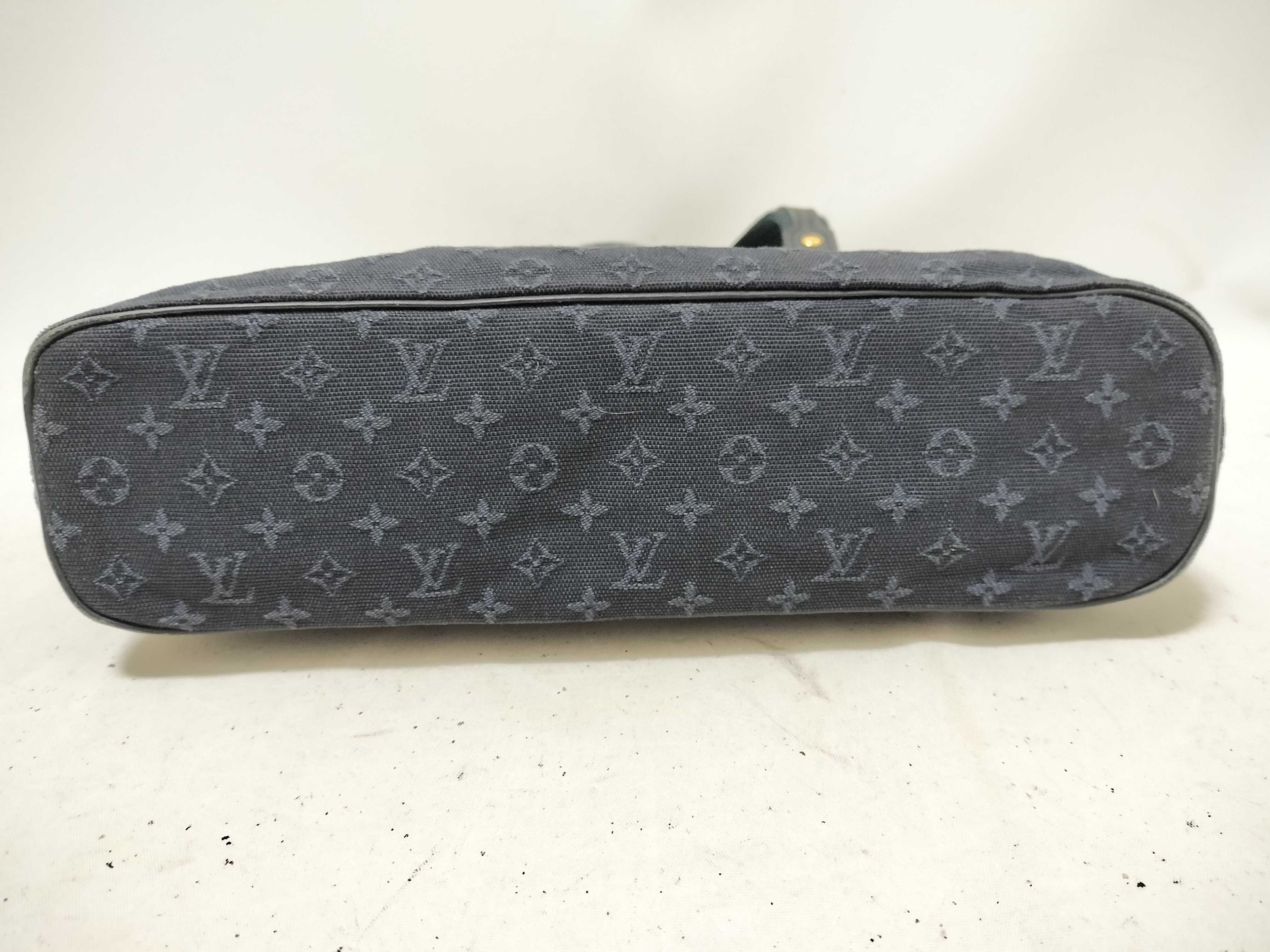 Monogram Mini Lucille PM M92680 SR1013 Navy Handbag — view 8