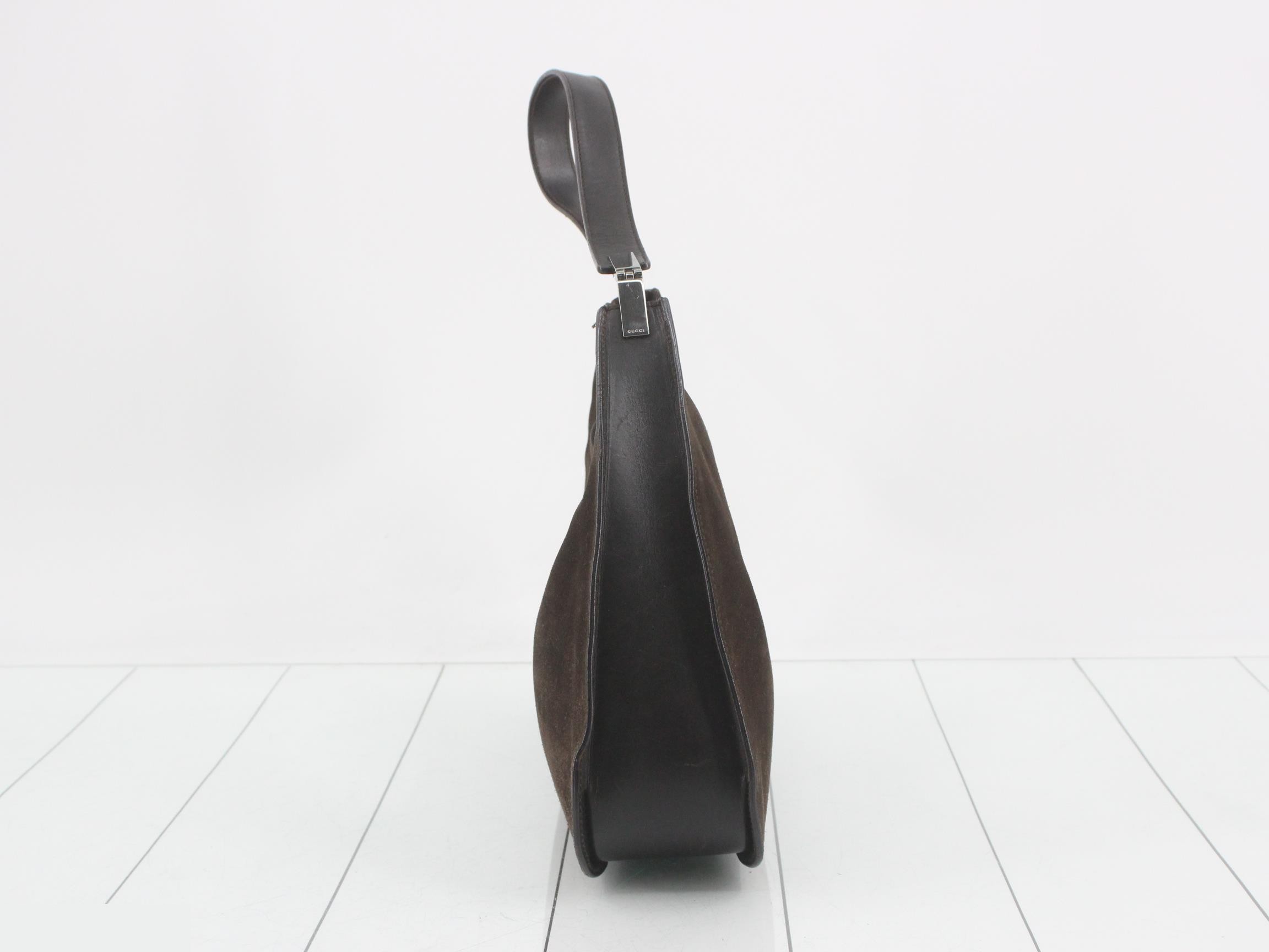 Suede one-shoulder bag — view 3