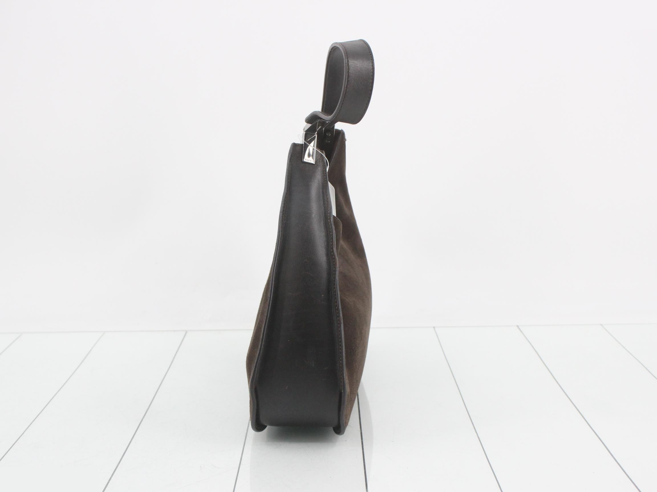 Suede one-shoulder bag — view 4