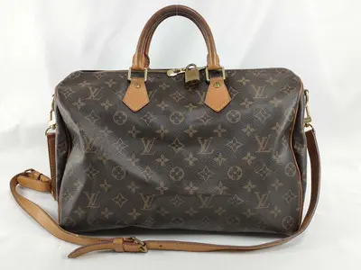 Monogram ID - Monogram Canvas Speedy Bandouliere 35 M40392 Boston Bag