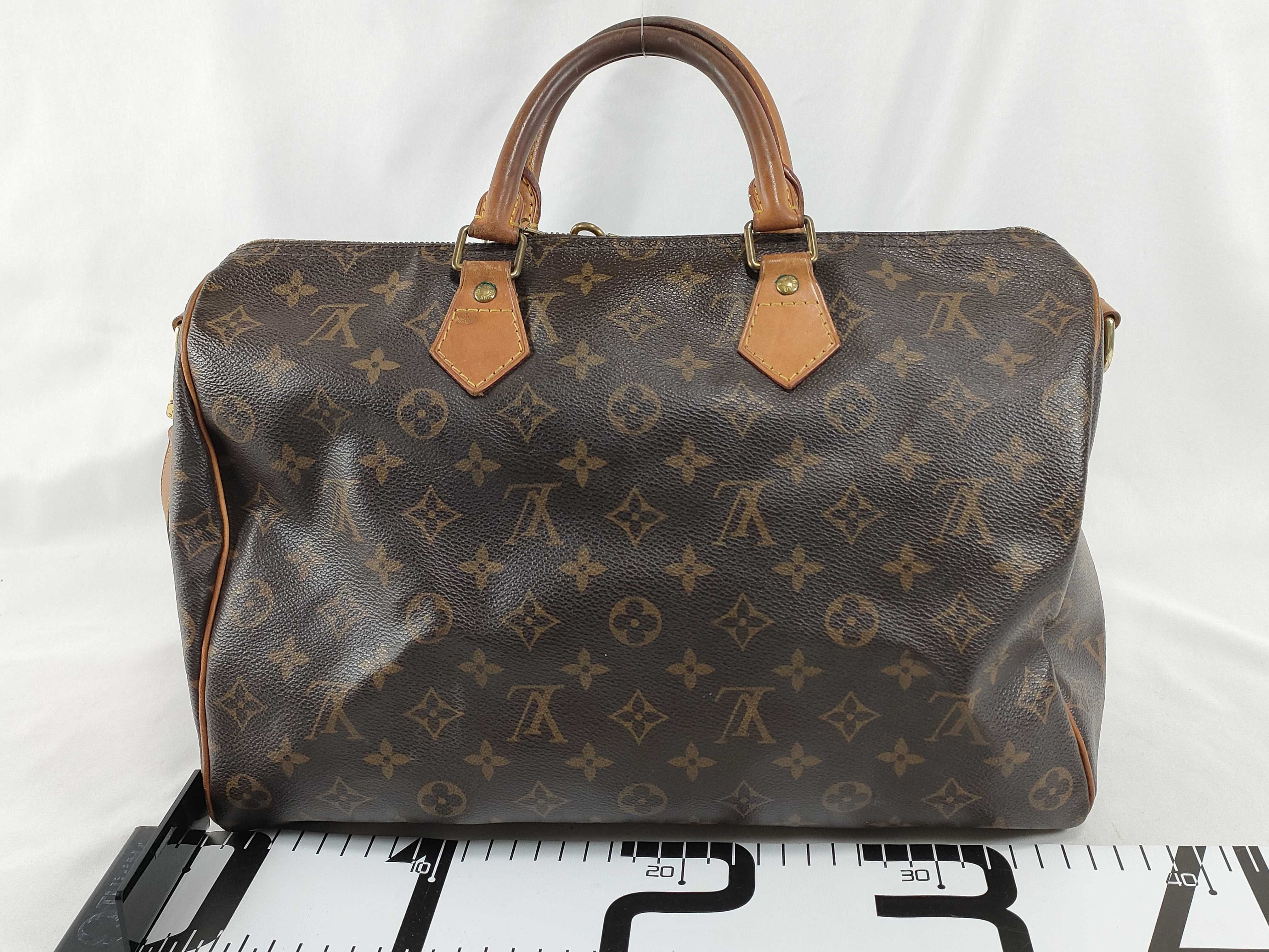 Monogram ID - Monogram Canvas Speedy Bandouliere 35 M40392 Boston Bag — view 2