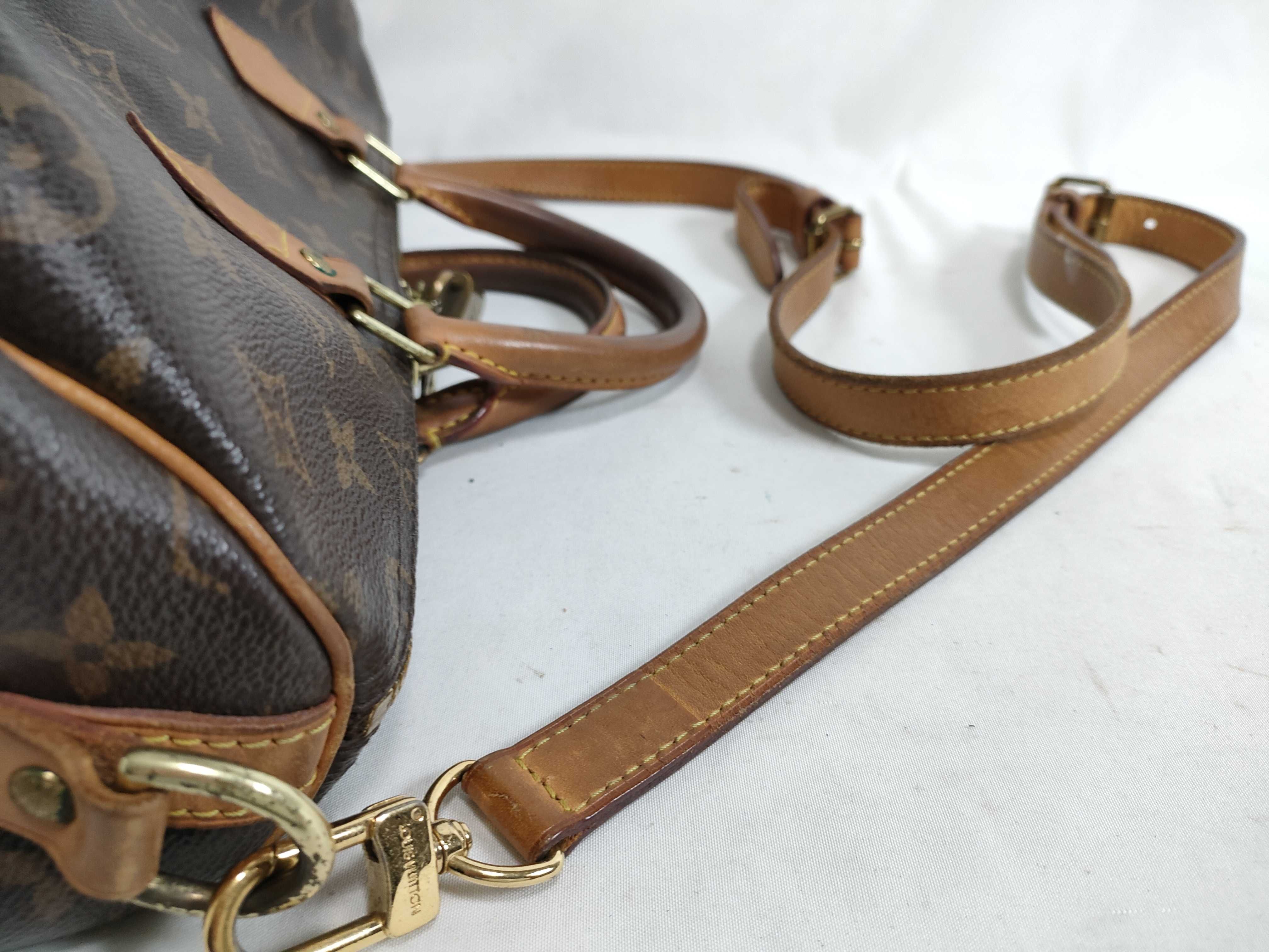 Monogram ID - Monogram Canvas Speedy Bandouliere 35 M40392 Boston Bag — view 6